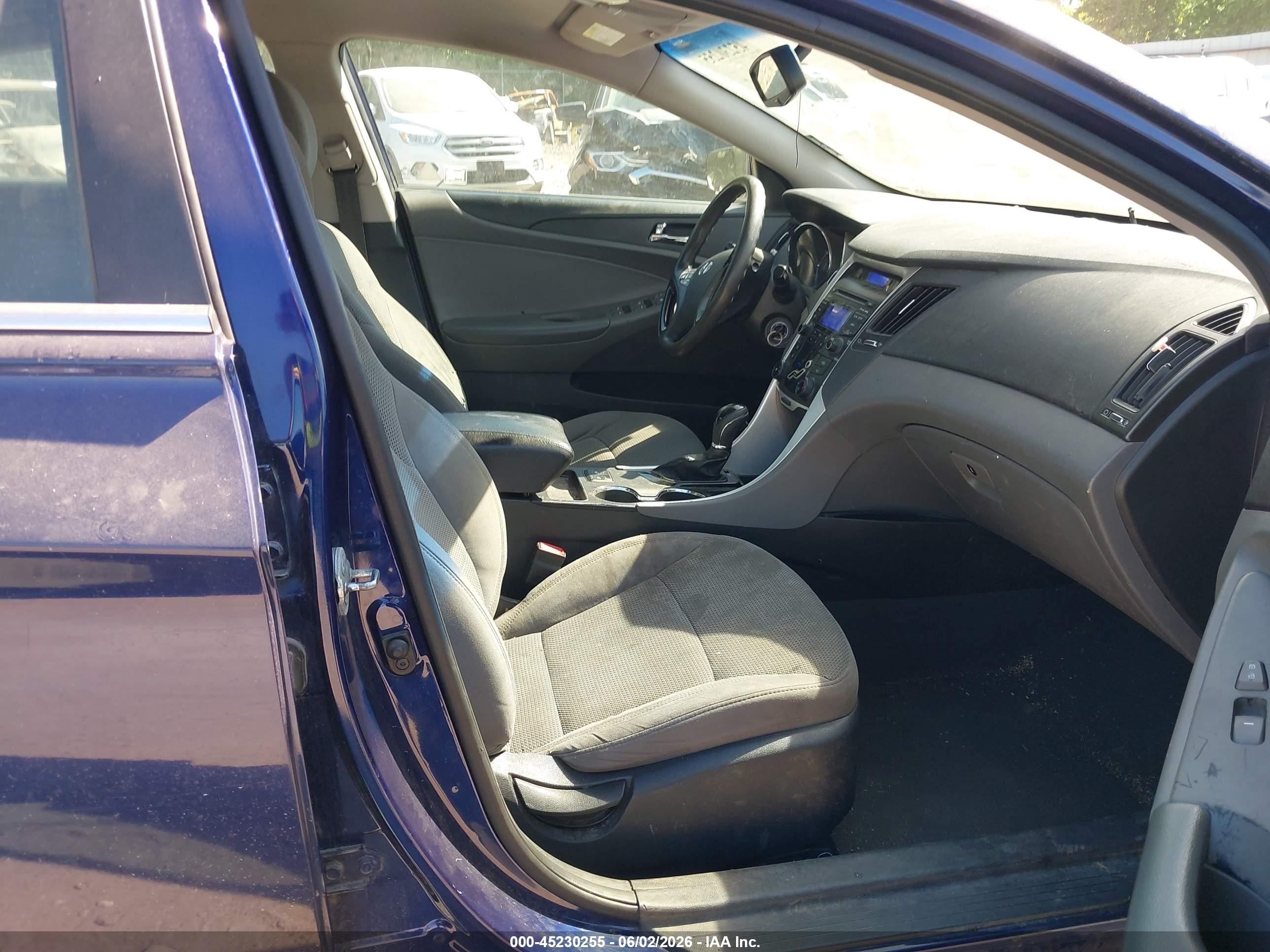 2013 Hyundai Sonata Gls Blue vin: 5NPEB4AC5DH558791