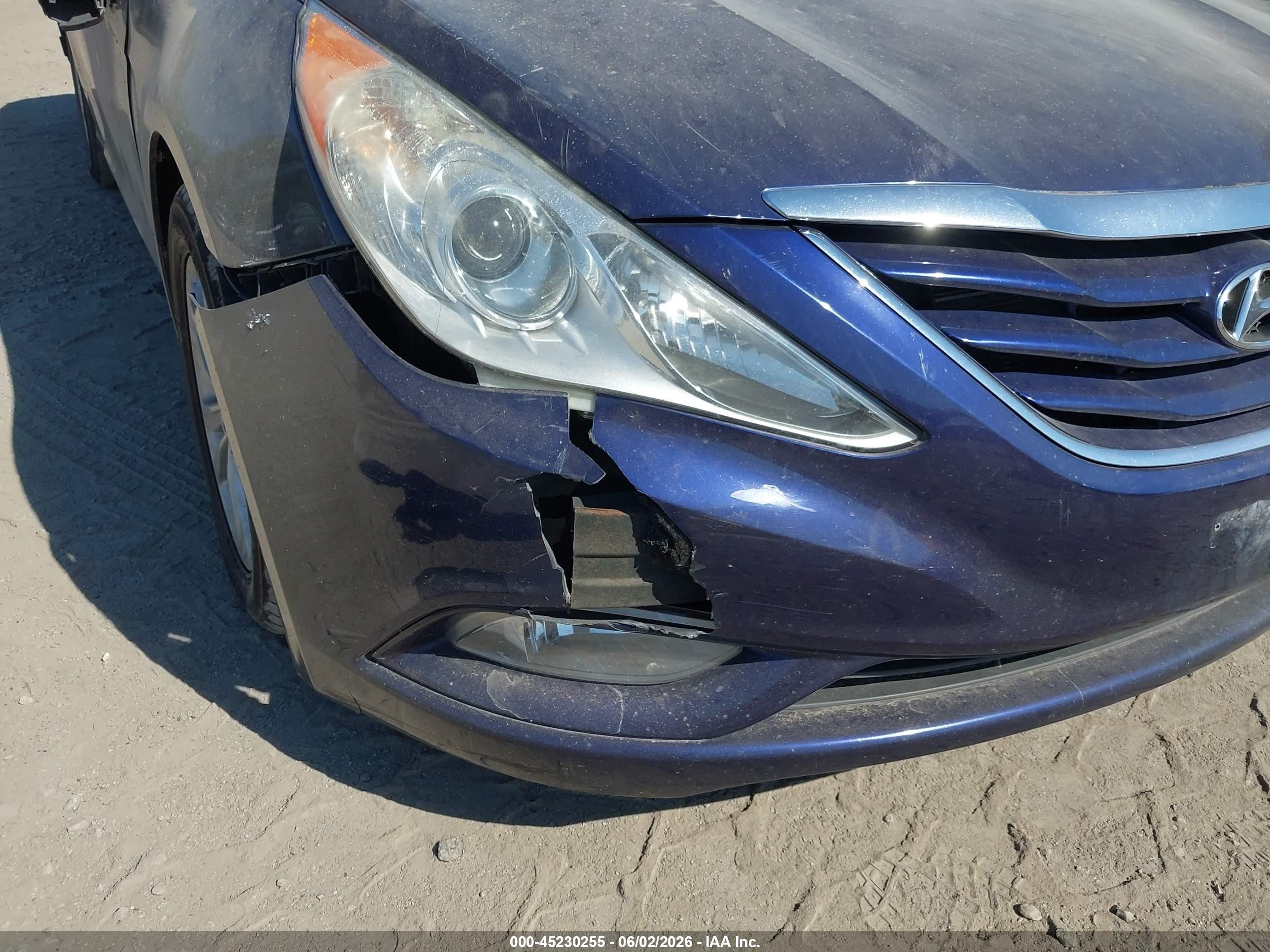 2013 Hyundai Sonata Gls Blue vin: 5NPEB4AC5DH558791
