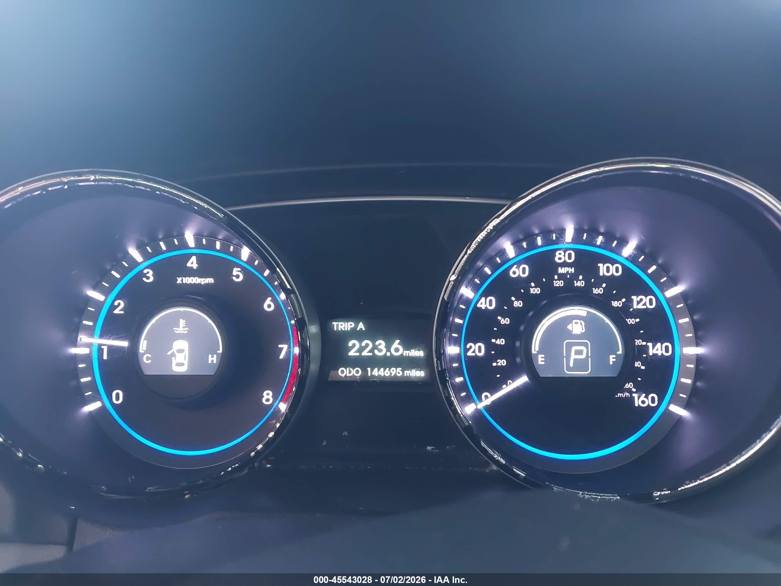 2013 Hyundai Sonata Gls Серый vin: 5NPEB4AC5DH561884
