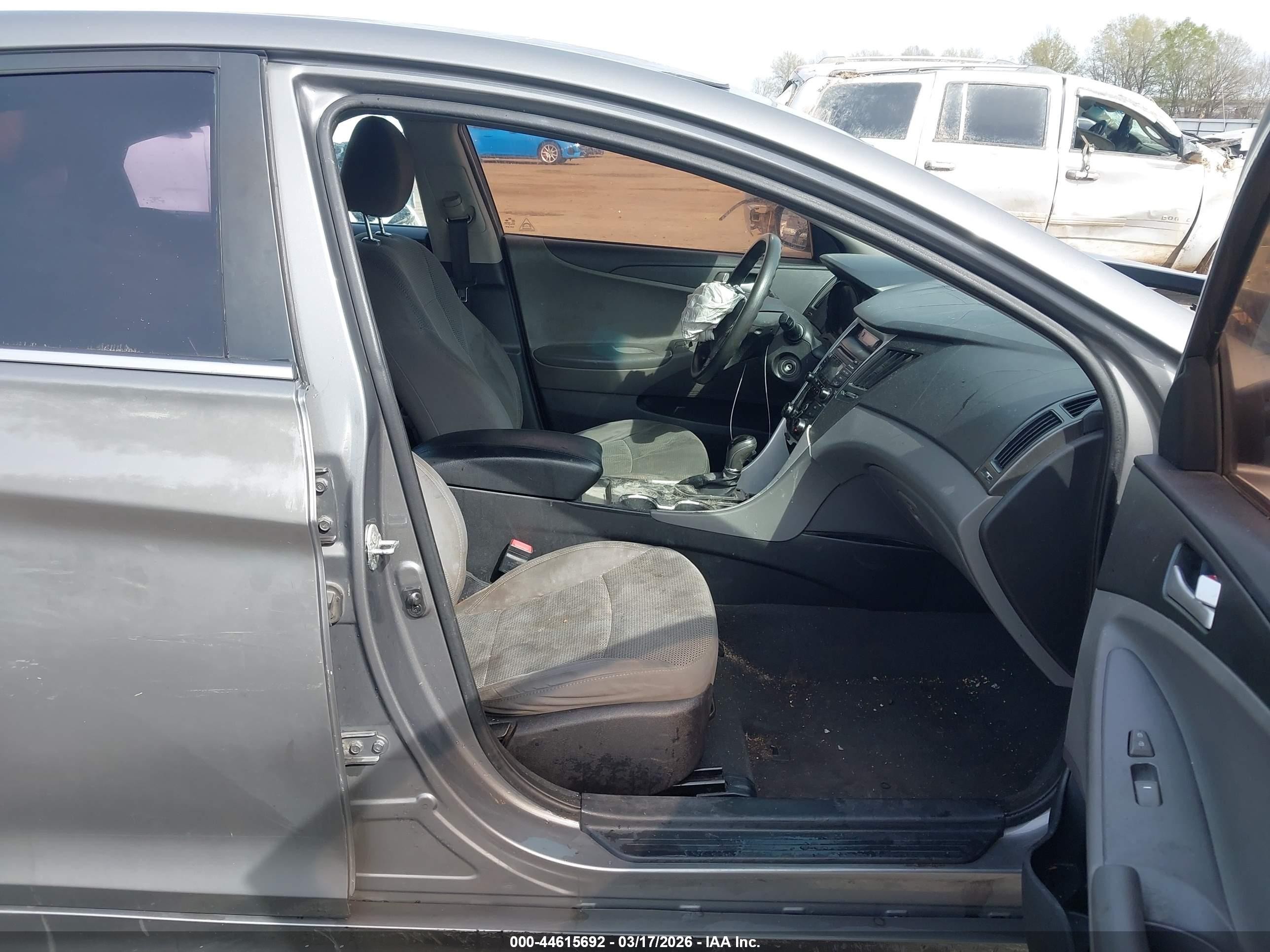 2013 Hyundai Sonata Gls Серый vin: 5NPEB4AC5DH570049