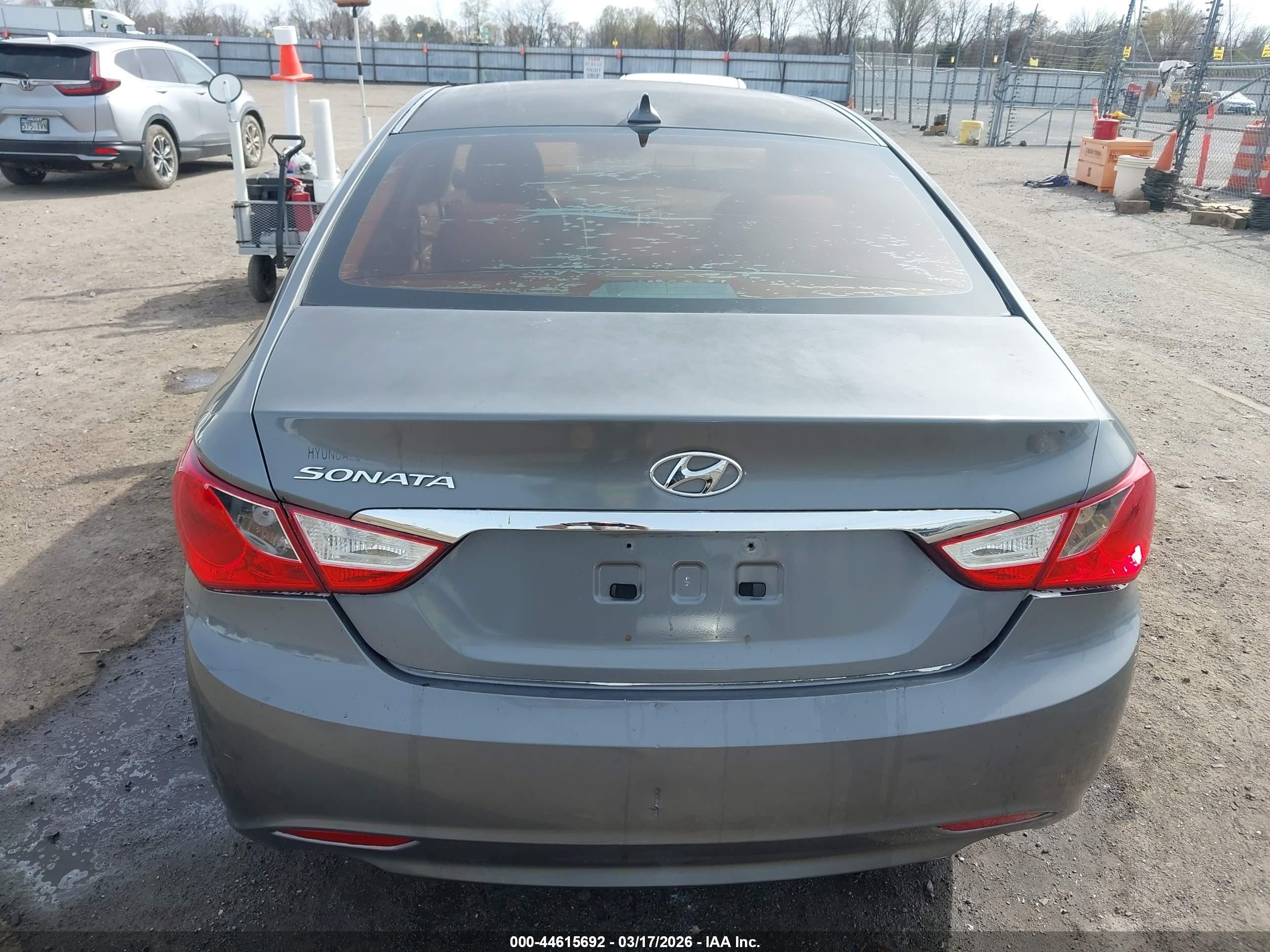 2013 Hyundai Sonata Gls Серый vin: 5NPEB4AC5DH570049
