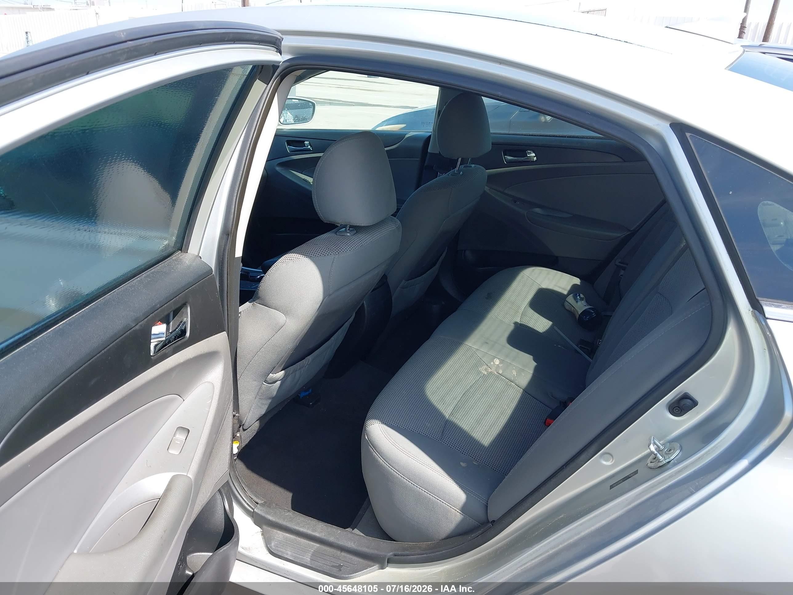2013 Hyundai Sonata Gls Серебряный vin: 5NPEB4AC5DH574960