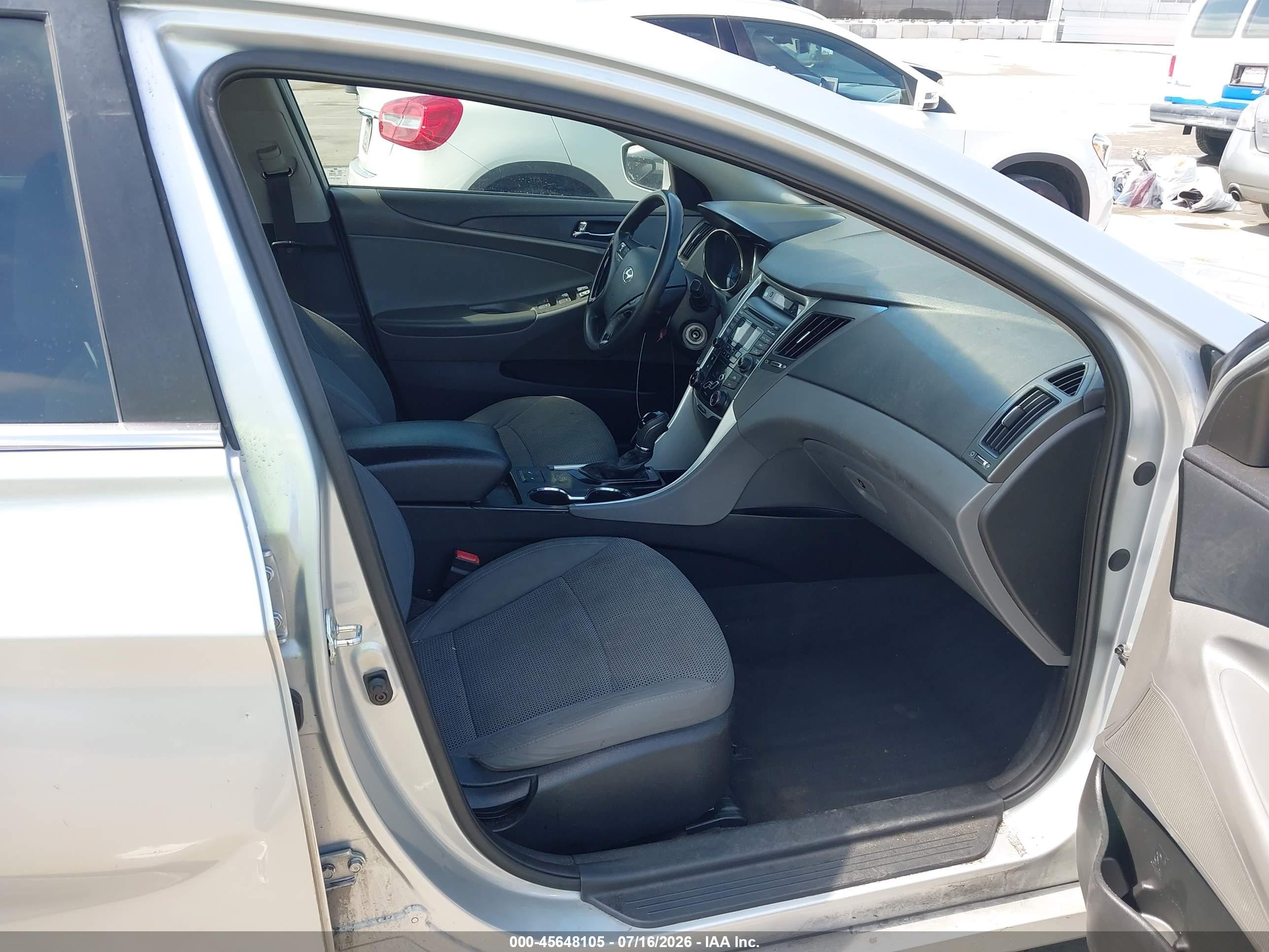 2013 Hyundai Sonata Gls Серебряный vin: 5NPEB4AC5DH574960