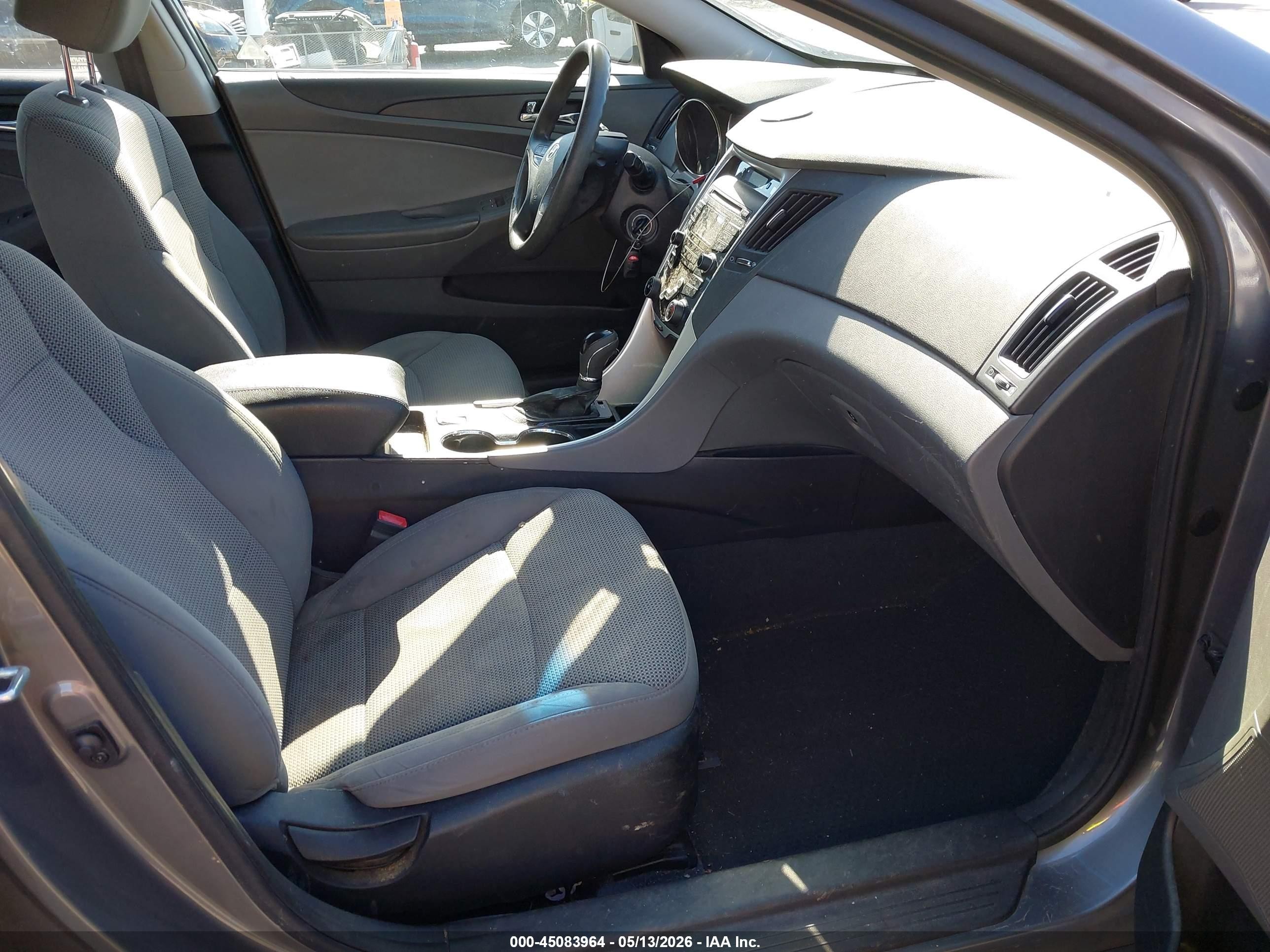 2013 Hyundai Sonata Gls Gray vin: 5NPEB4AC5DH585487