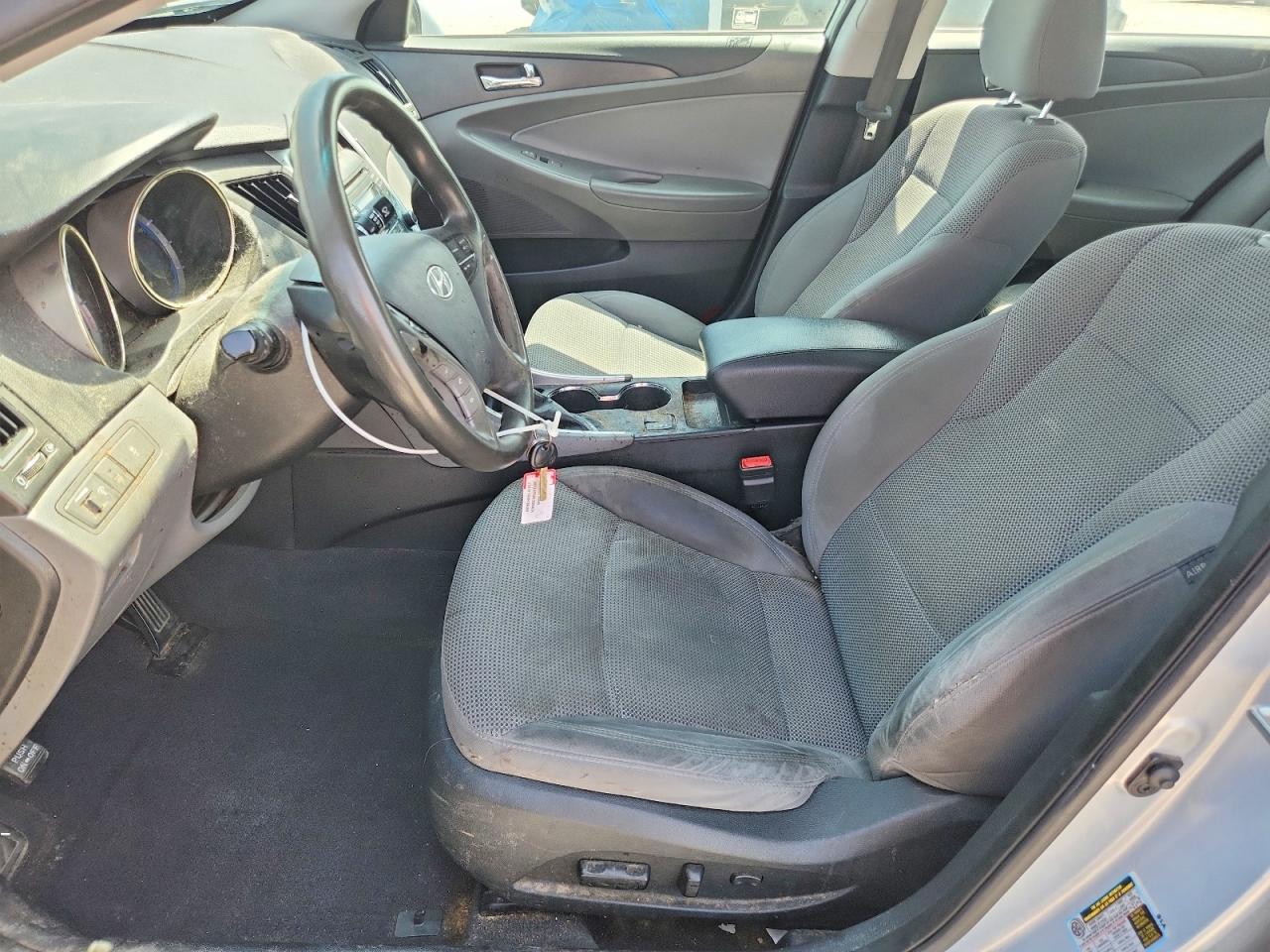 2013 Hyundai Sonata Gls Silver vin: 5NPEB4AC5DH586235