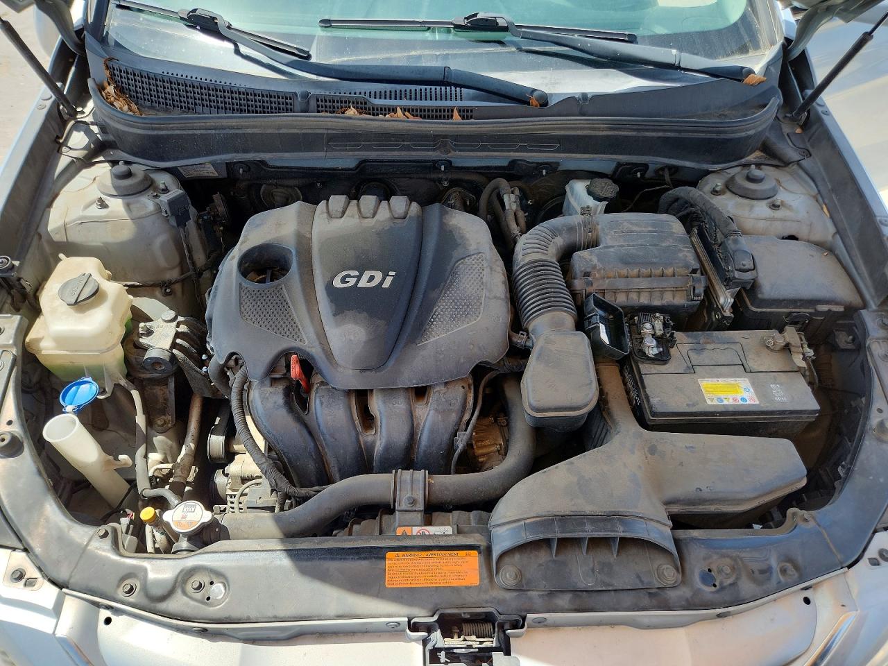 2013 Hyundai Sonata Gls Silver vin: 5NPEB4AC5DH586235