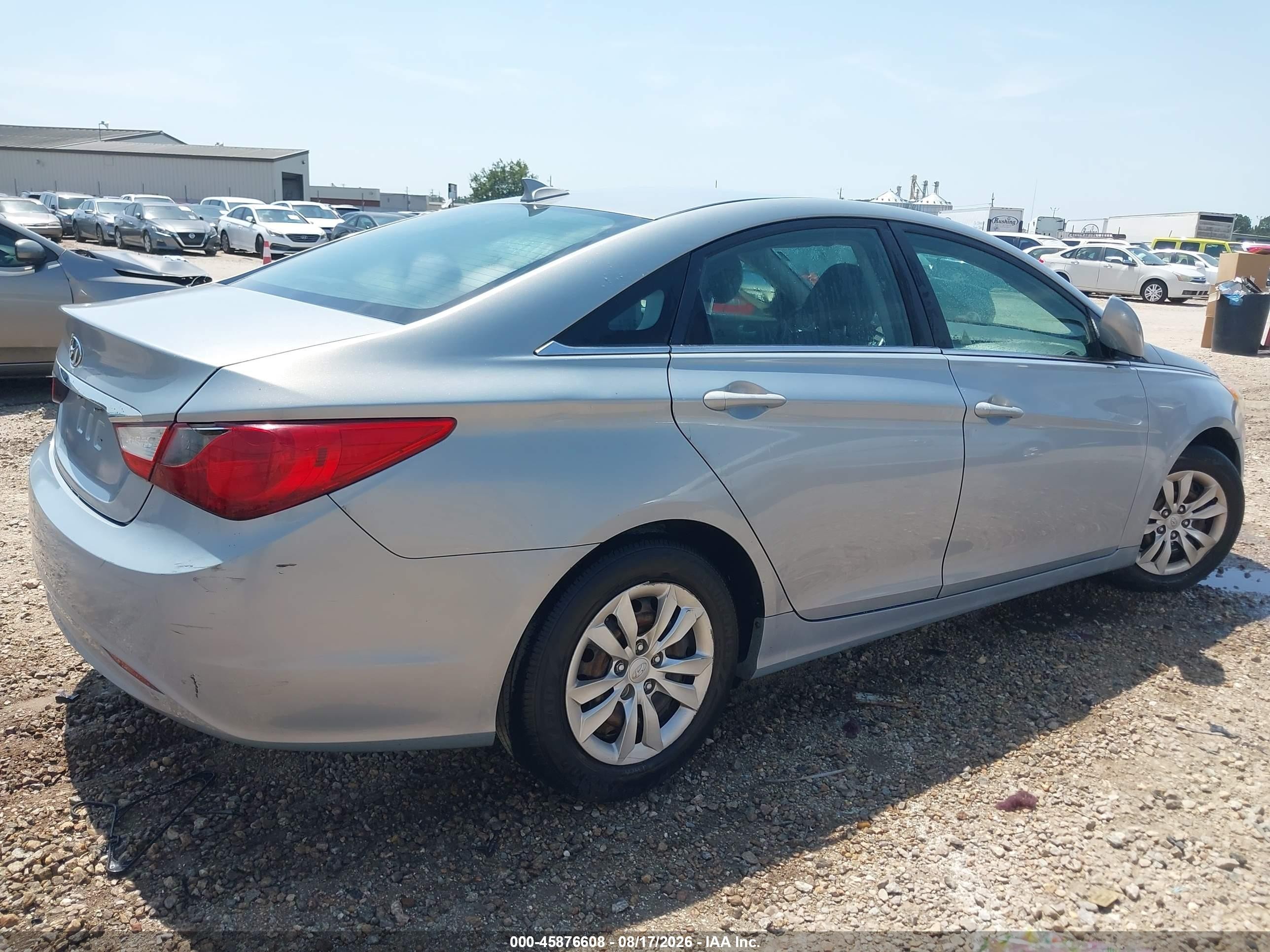 2013 Hyundai Sonata Gls Серый vin: 5NPEB4AC5DH586252