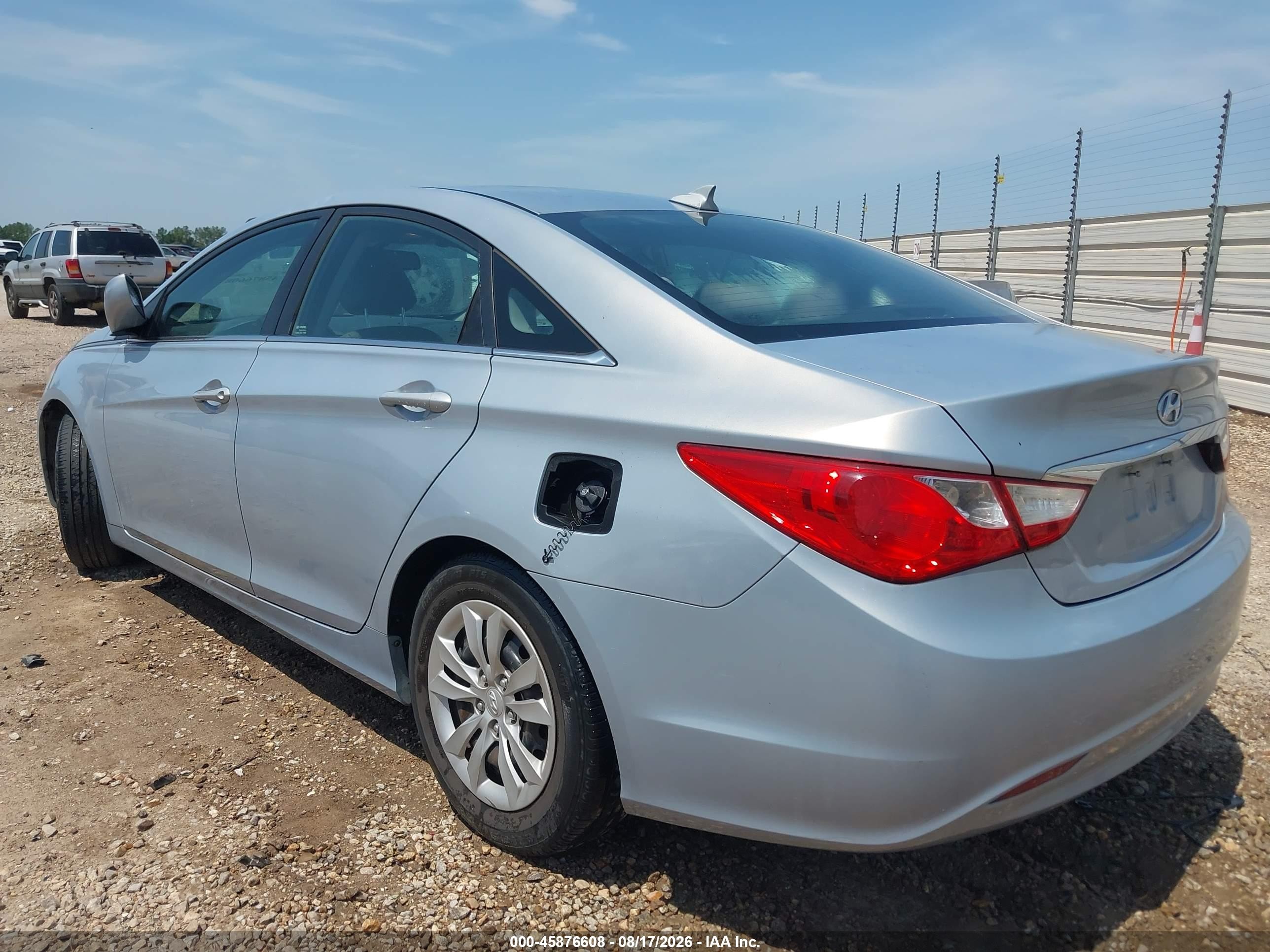 2013 Hyundai Sonata Gls Серый vin: 5NPEB4AC5DH586252