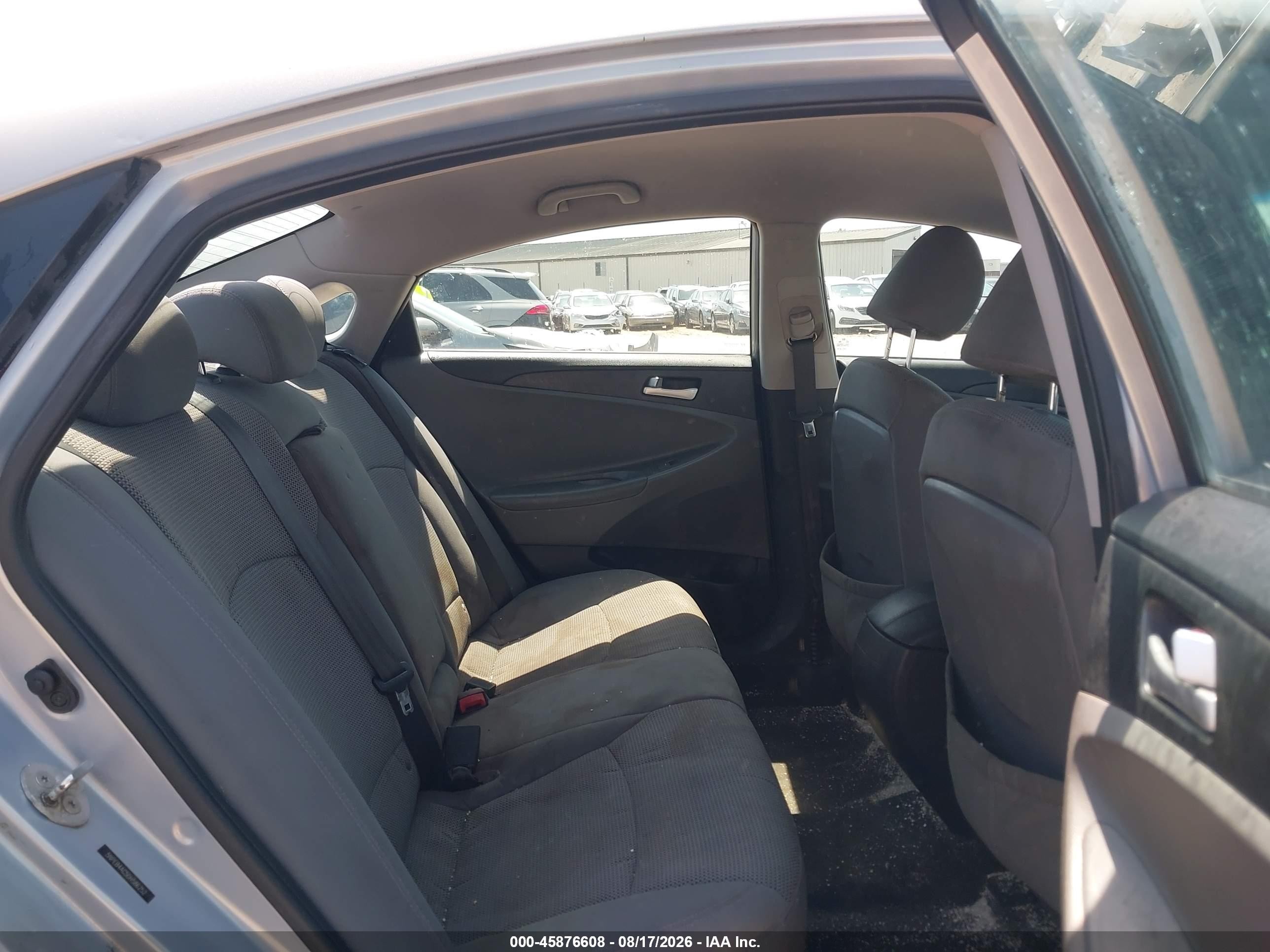 2013 Hyundai Sonata Gls Серый vin: 5NPEB4AC5DH586252