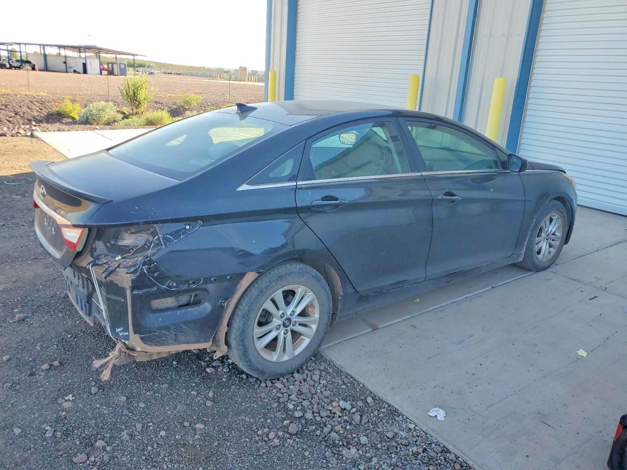 2013 Hyundai Sonata Gls Black vin: 5NPEB4AC5DH591919