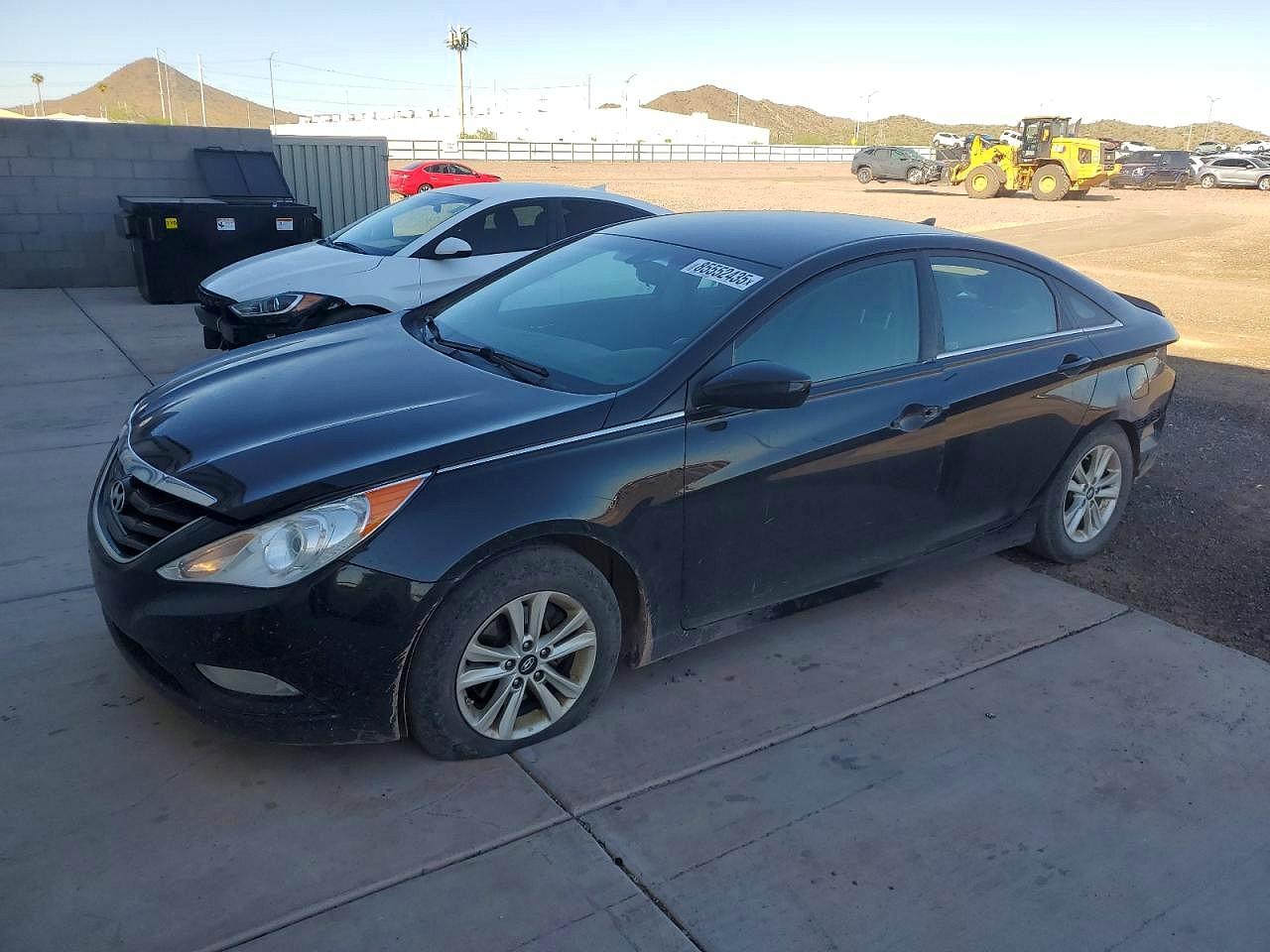2013 Hyundai Sonata Gls Black vin: 5NPEB4AC5DH591919