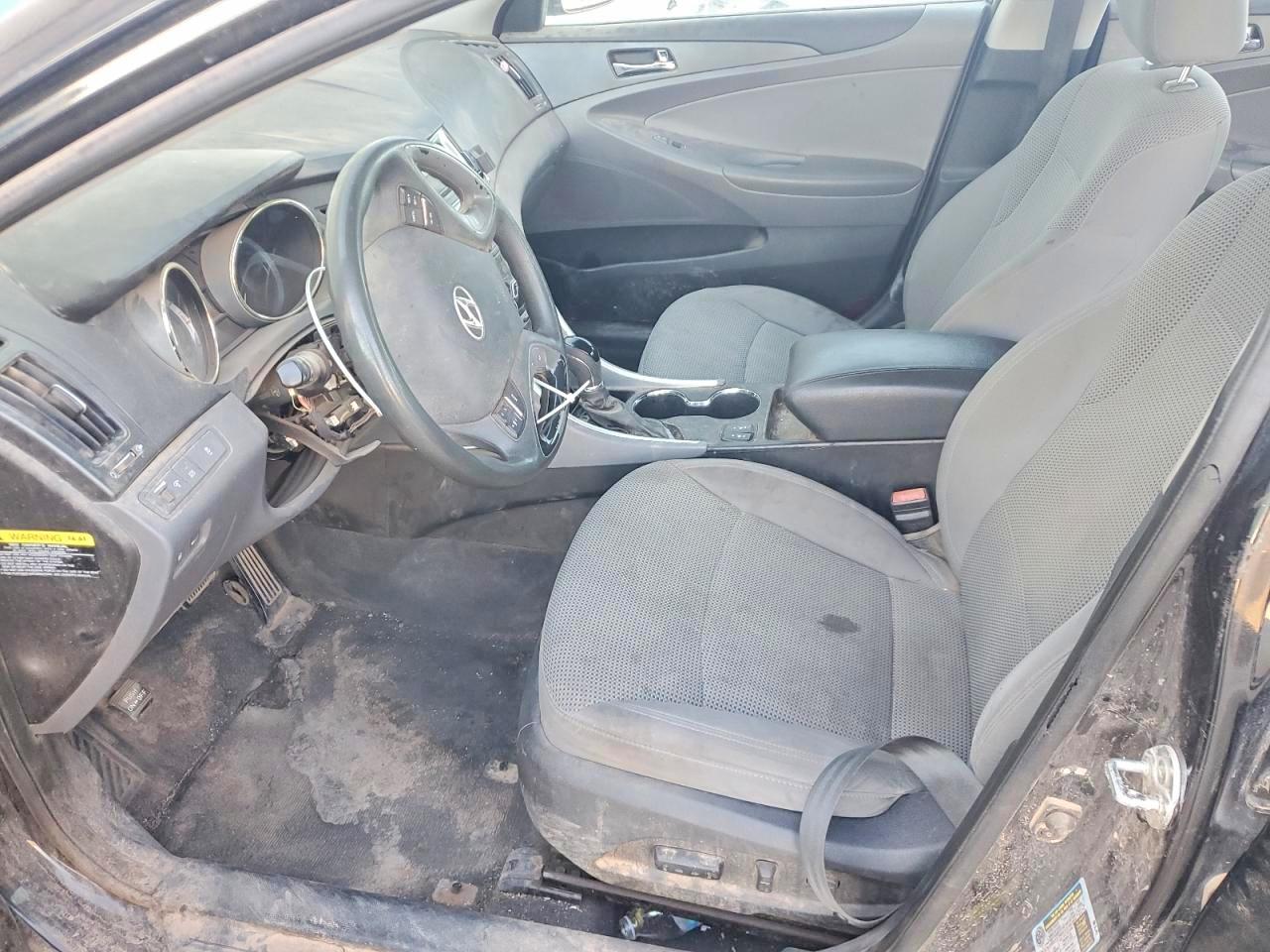 2013 Hyundai Sonata Gls Black vin: 5NPEB4AC5DH591919