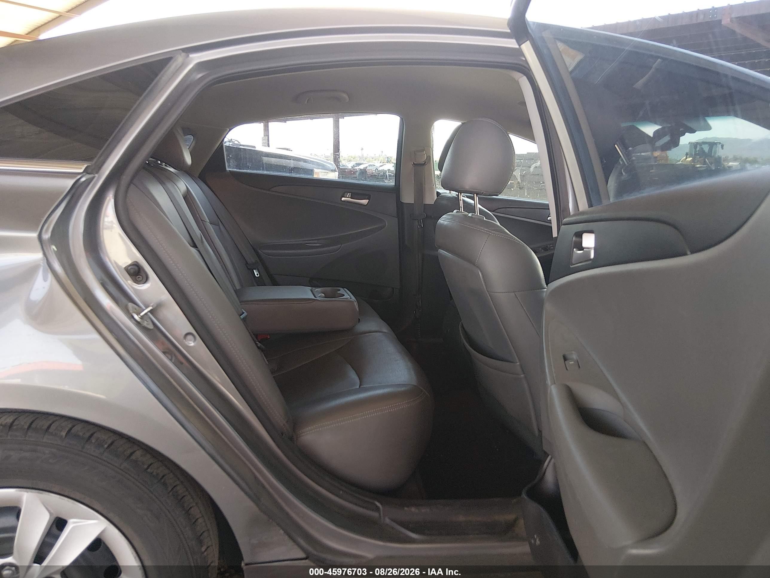2013 Hyundai Sonata Gls Gray vin: 5NPEB4AC5DH592620