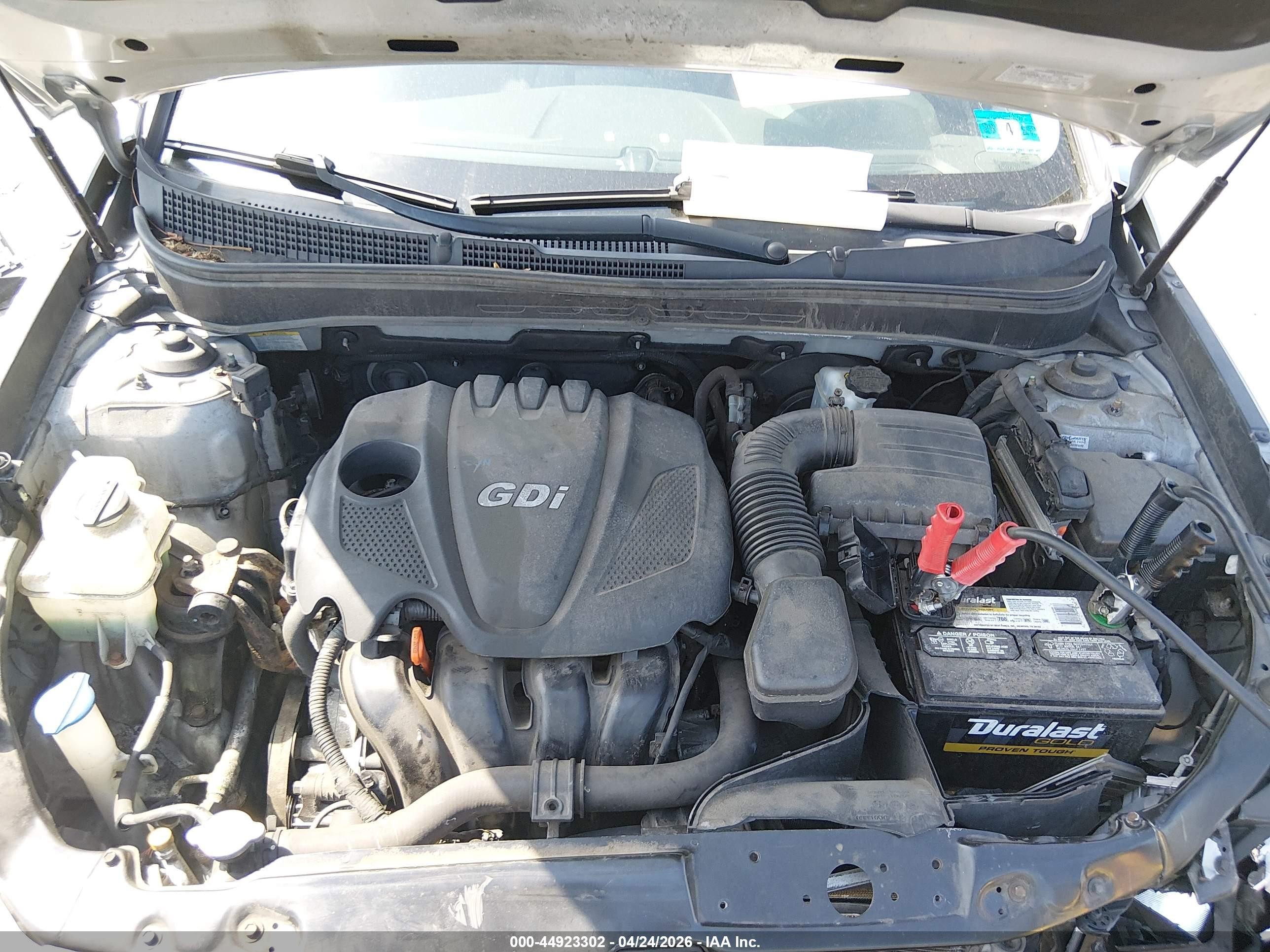 2013 Hyundai Sonata Gls Silver vin: 5NPEB4AC5DH611666
