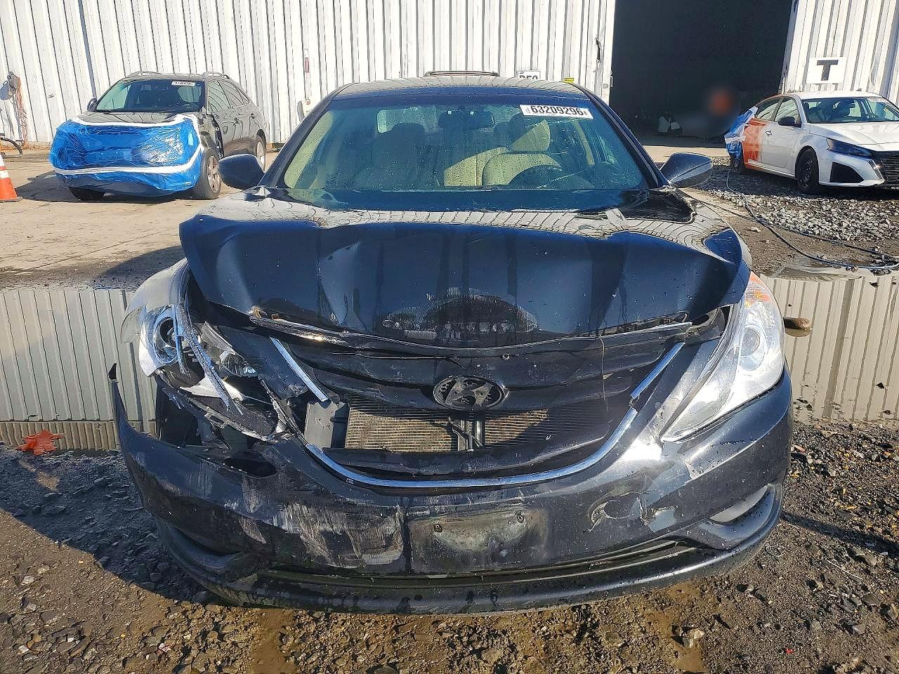 2013 Hyundai Sonata Gls Black vin: 5NPEB4AC5DH612400