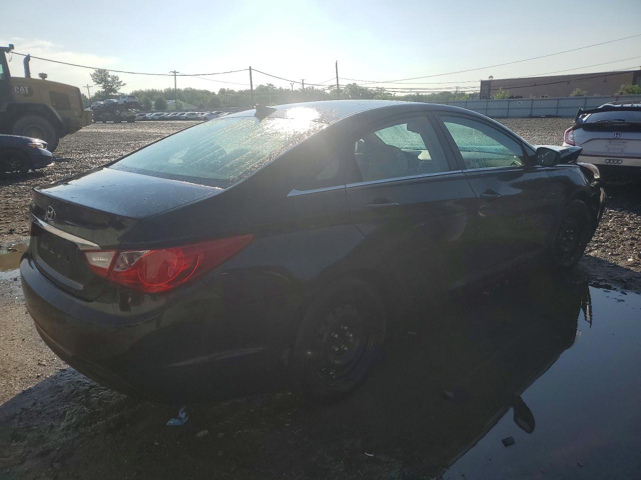 2013 Hyundai Sonata Gls Black vin: 5NPEB4AC5DH612400