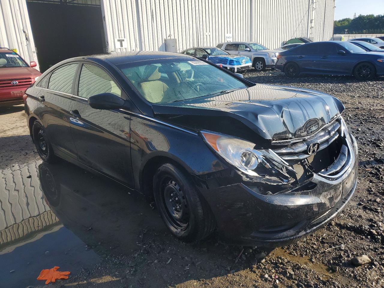 2013 Hyundai Sonata Gls Black vin: 5NPEB4AC5DH612400