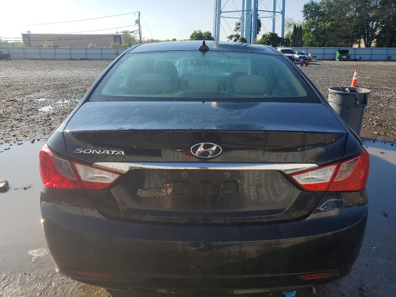 2013 Hyundai Sonata Gls Black vin: 5NPEB4AC5DH612400