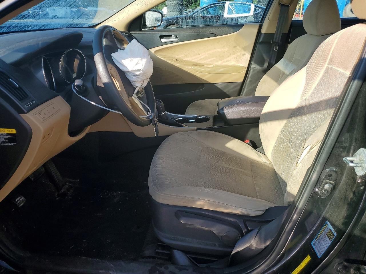 2013 Hyundai Sonata Gls Black vin: 5NPEB4AC5DH612400