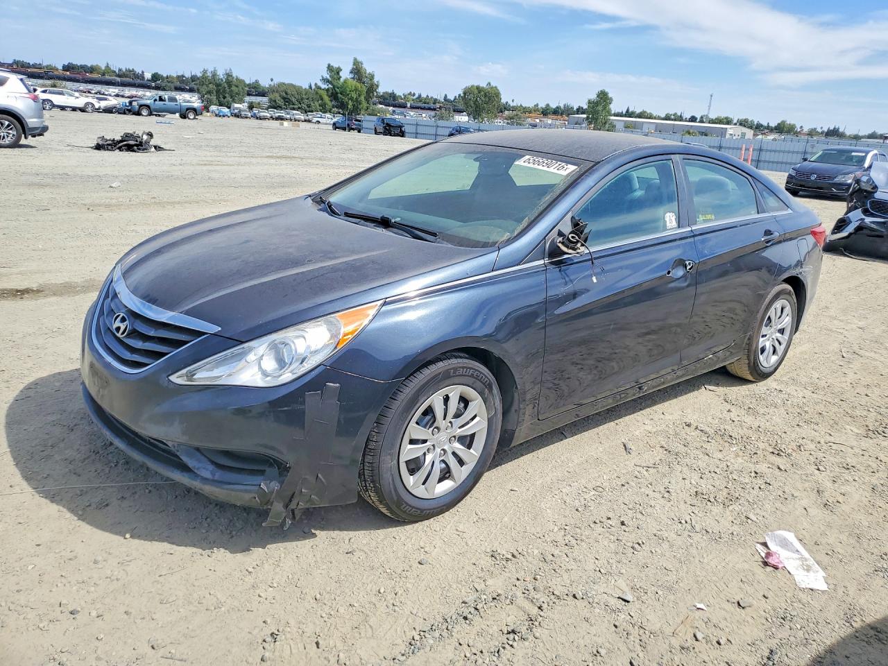 2013 Hyundai Sonata Gls Gray vin: 5NPEB4AC5DH613708