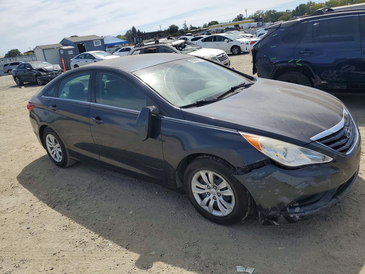 2013 Hyundai Sonata Gls Gray vin: 5NPEB4AC5DH613708