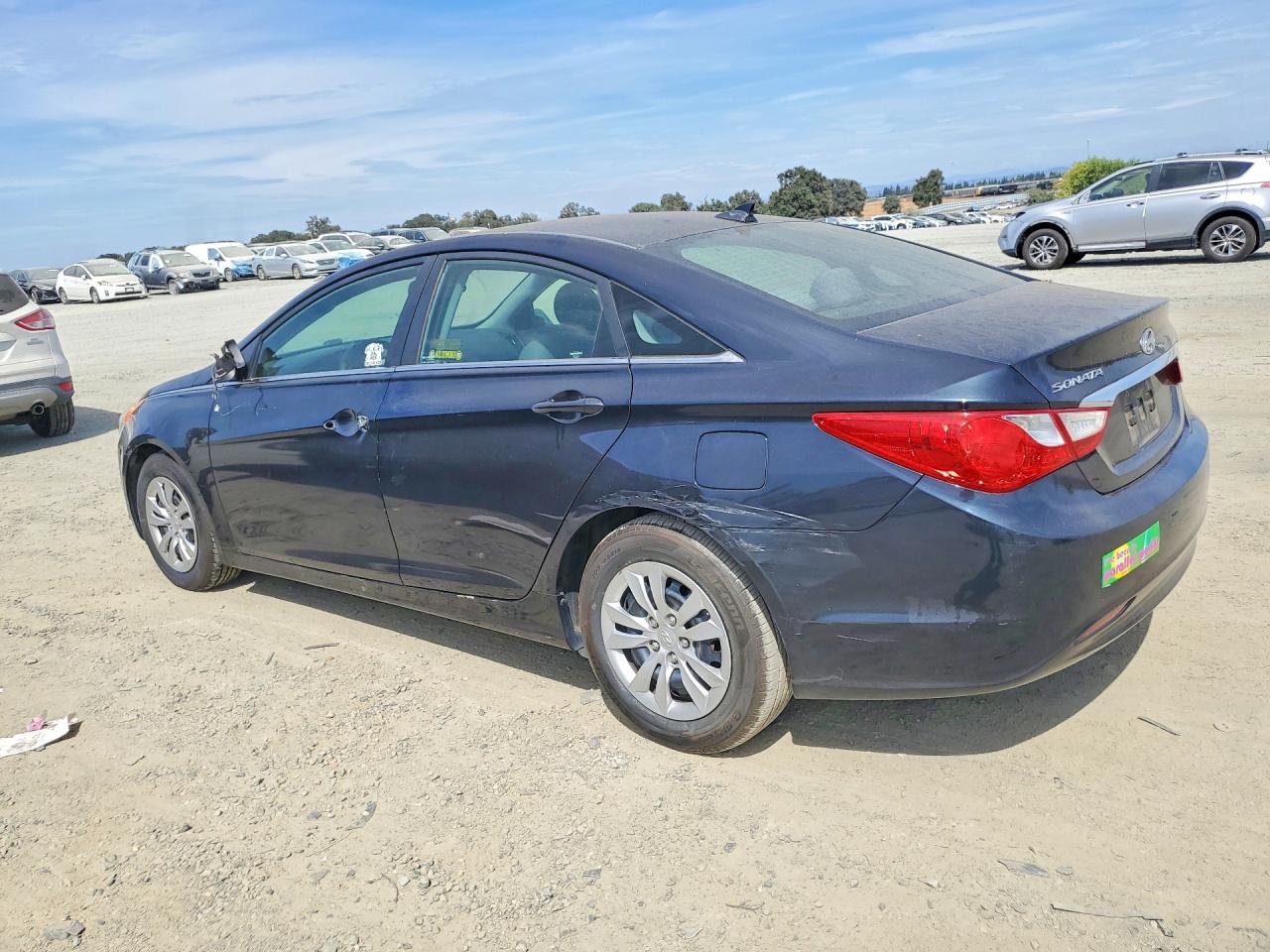 2013 Hyundai Sonata Gls Gray vin: 5NPEB4AC5DH613708
