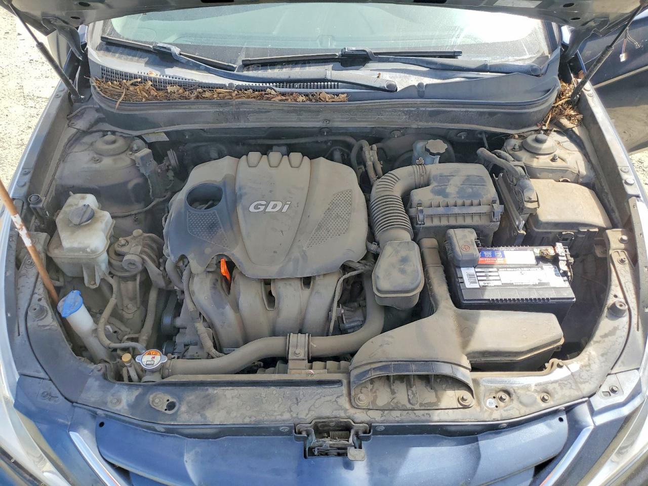 2013 Hyundai Sonata Gls Gray vin: 5NPEB4AC5DH613708