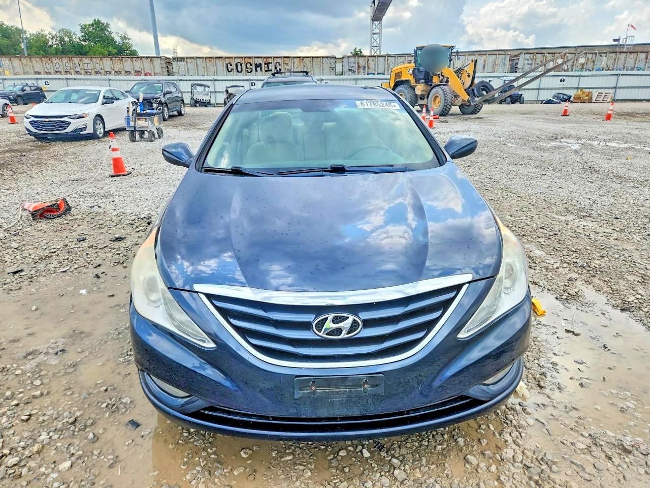2013 Hyundai Sonata Gls Синий vin: 5NPEB4AC5DH634722