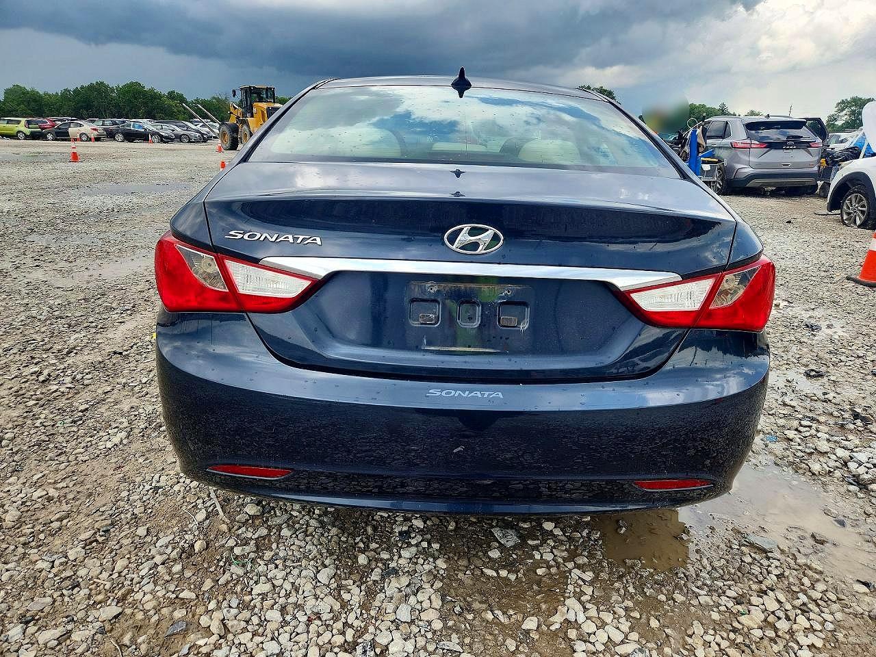 2013 Hyundai Sonata Gls Синий vin: 5NPEB4AC5DH634722