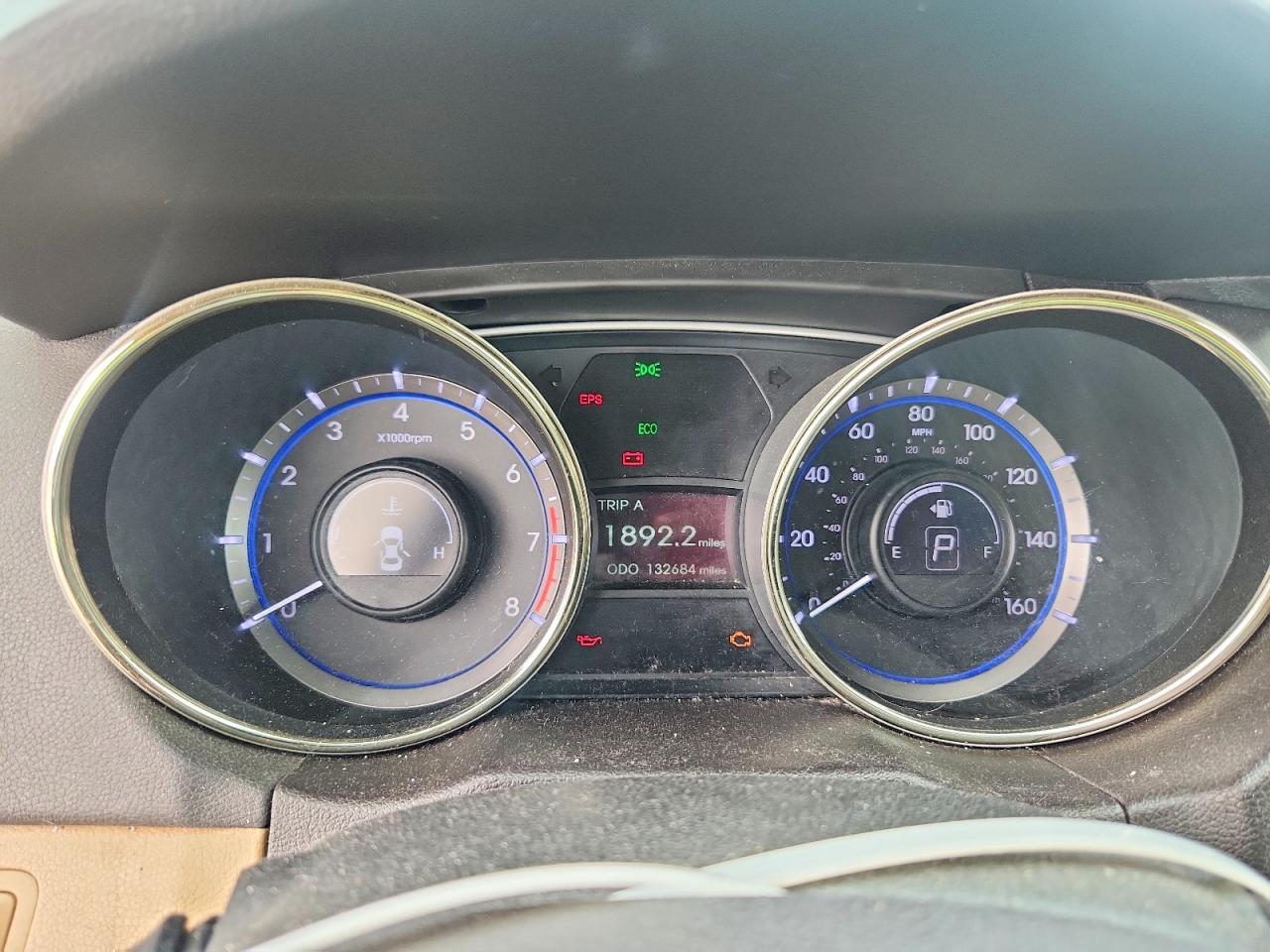 2013 Hyundai Sonata Gls Синий vin: 5NPEB4AC5DH634722