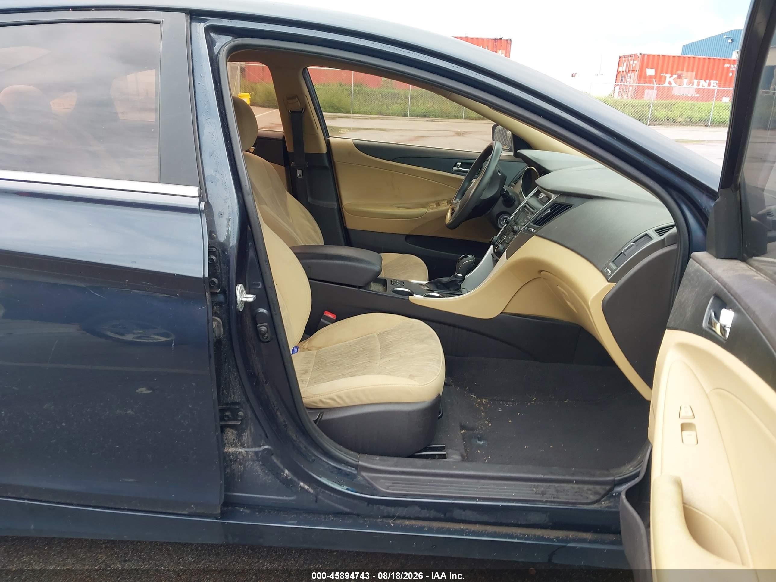 2013 Hyundai Sonata Gls Dark Blue vin: 5NPEB4AC5DH637331