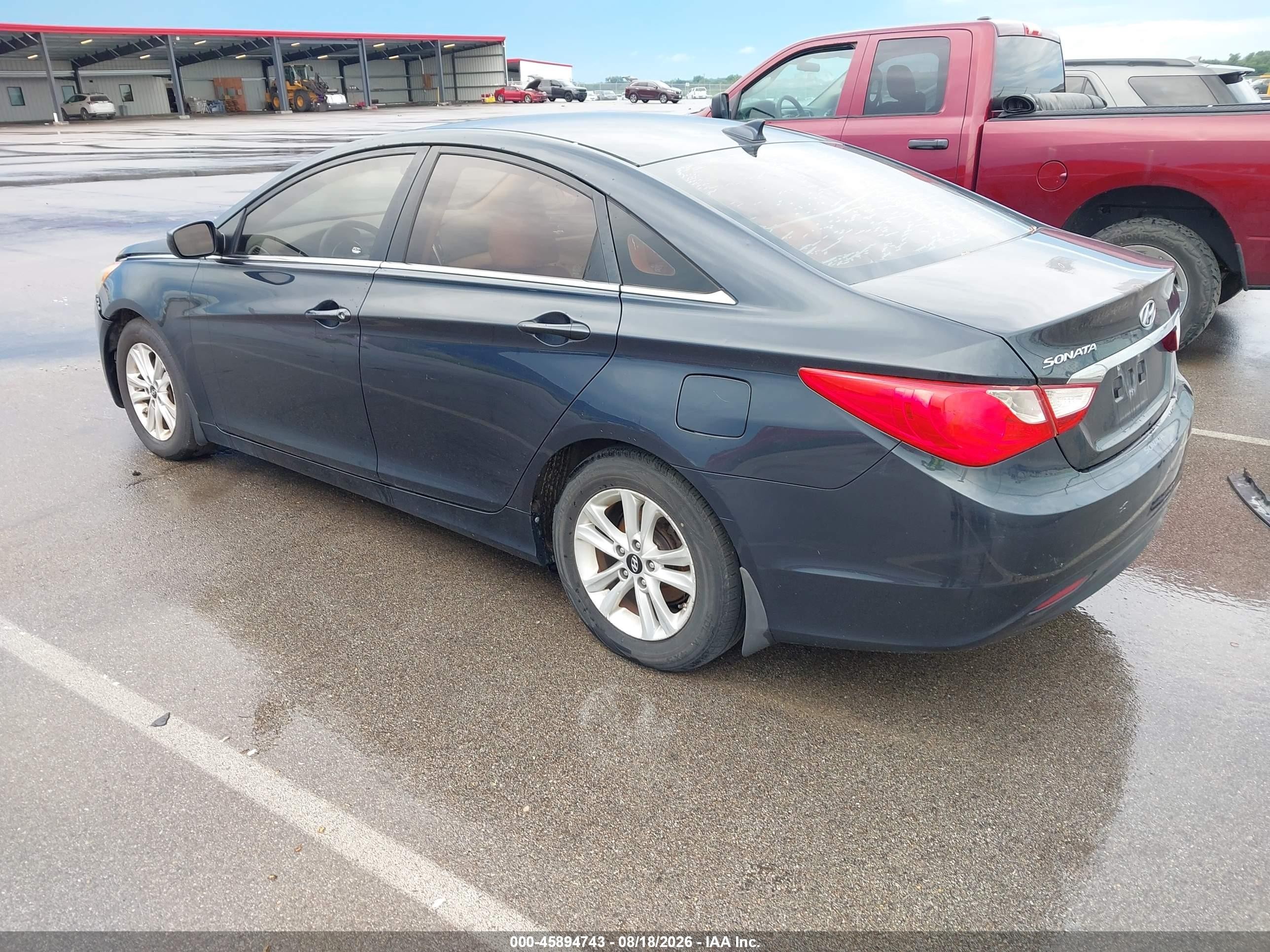 2013 Hyundai Sonata Gls Dark Blue vin: 5NPEB4AC5DH637331