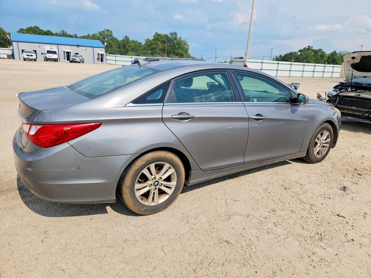 2013 Hyundai Sonata Gls Gray vin: 5NPEB4AC5DH649589