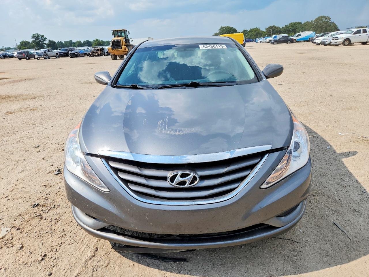 2013 Hyundai Sonata Gls Gray vin: 5NPEB4AC5DH649589