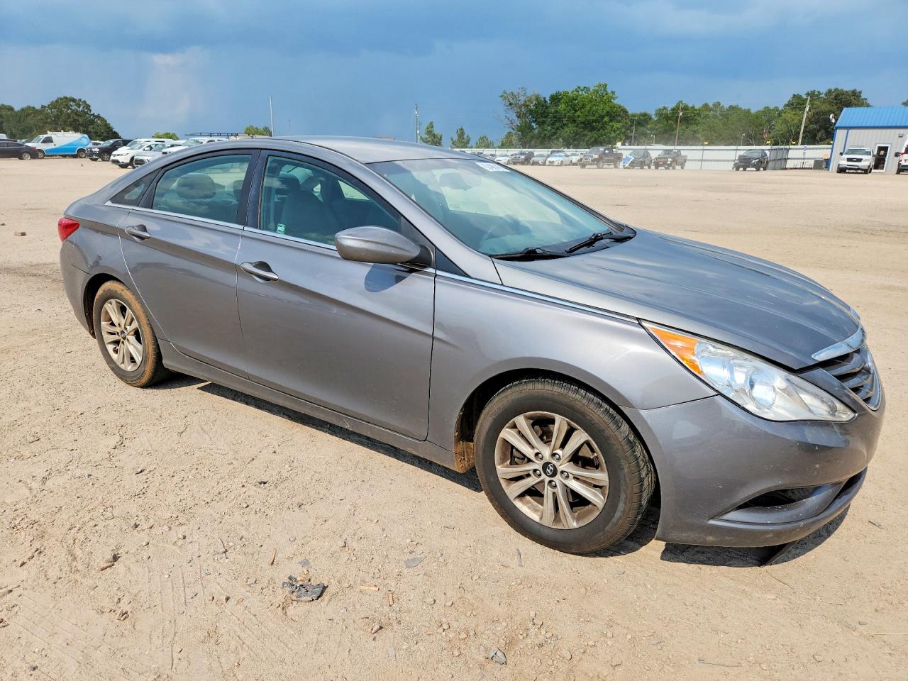 2013 Hyundai Sonata Gls Gray vin: 5NPEB4AC5DH649589