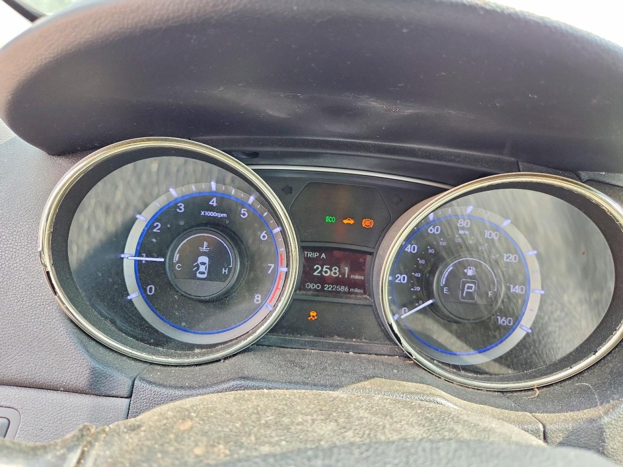 2013 Hyundai Sonata Gls Gray vin: 5NPEB4AC5DH649589