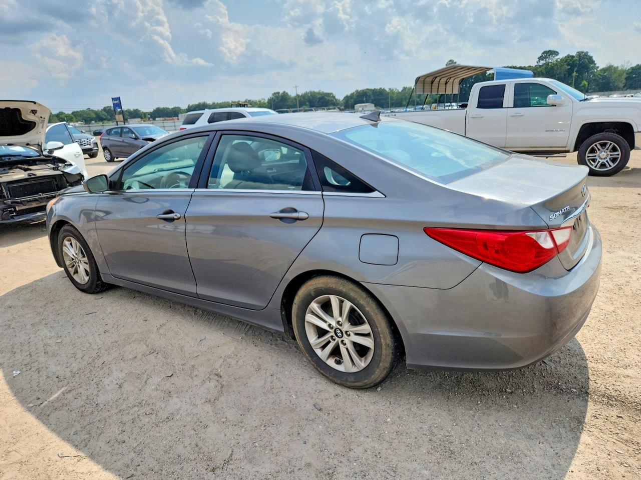 2013 Hyundai Sonata Gls Gray vin: 5NPEB4AC5DH649589