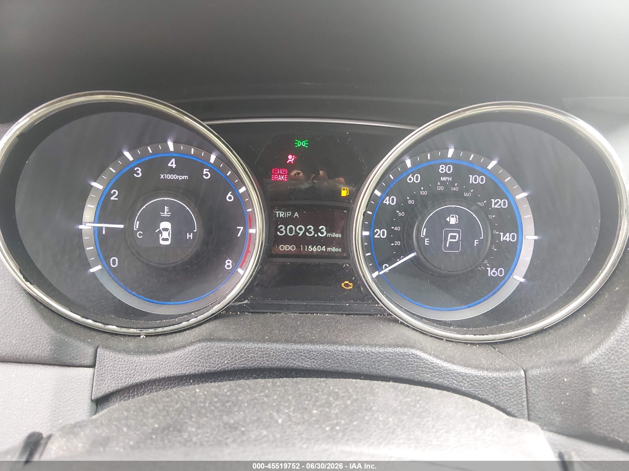 2013 Hyundai Sonata Gls Серый vin: 5NPEB4AC5DH653495