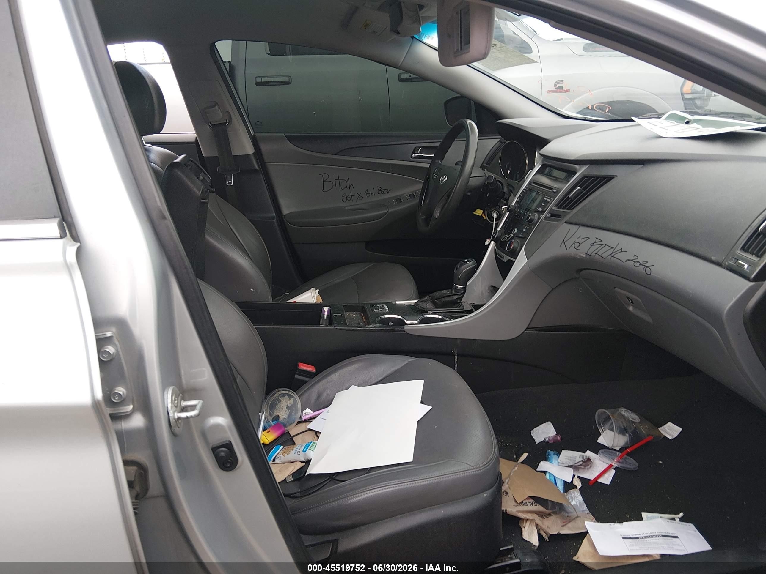2013 Hyundai Sonata Gls Серый vin: 5NPEB4AC5DH653495