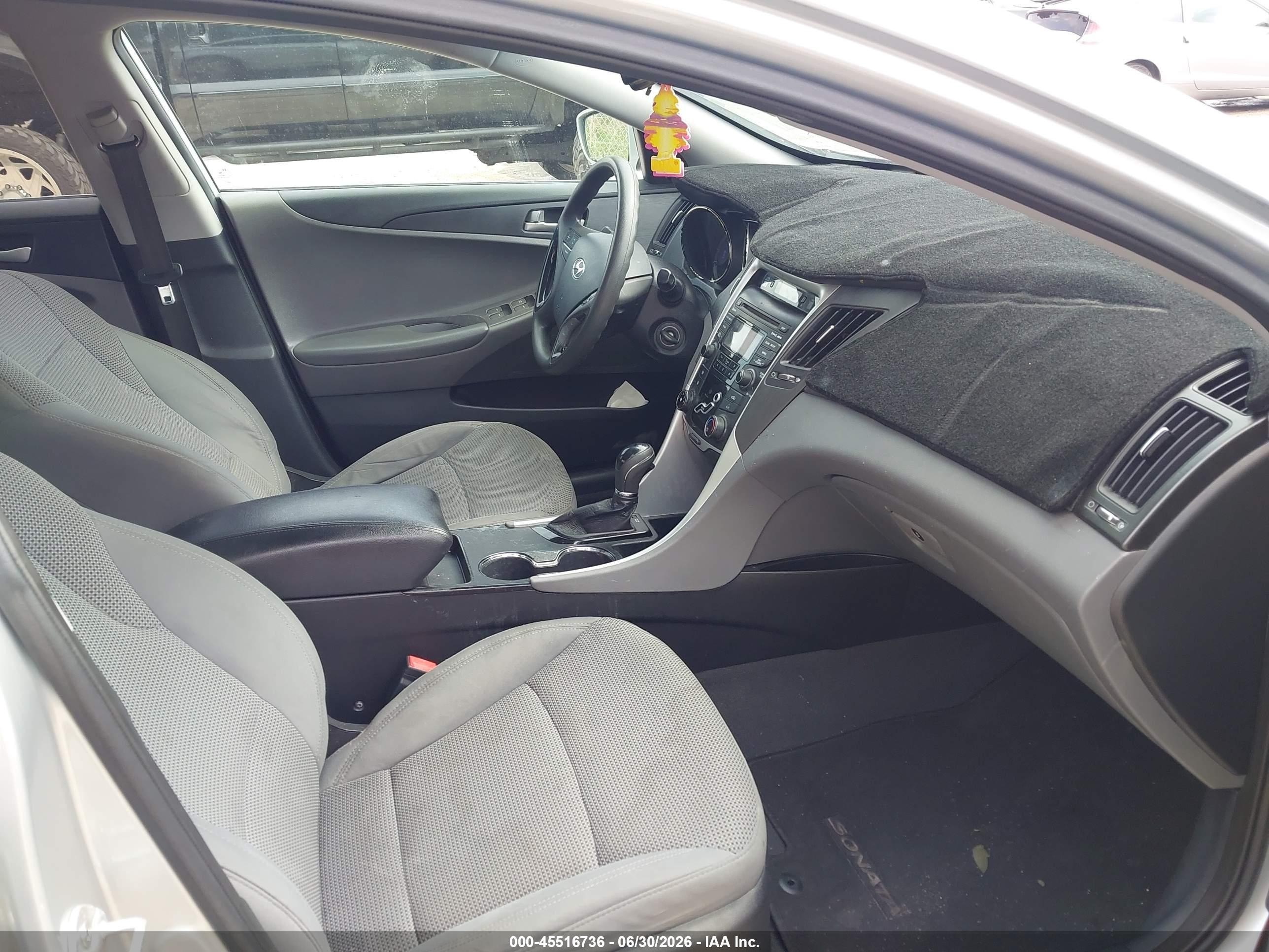 2013 Hyundai Sonata Gls Silver vin: 5NPEB4AC5DH654887