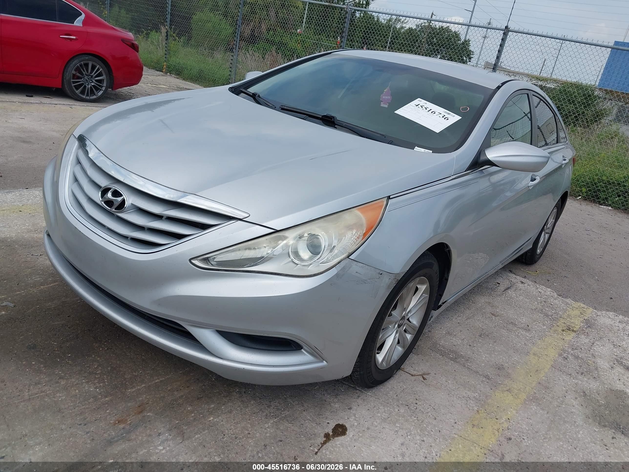 2013 Hyundai Sonata Gls Silver vin: 5NPEB4AC5DH654887