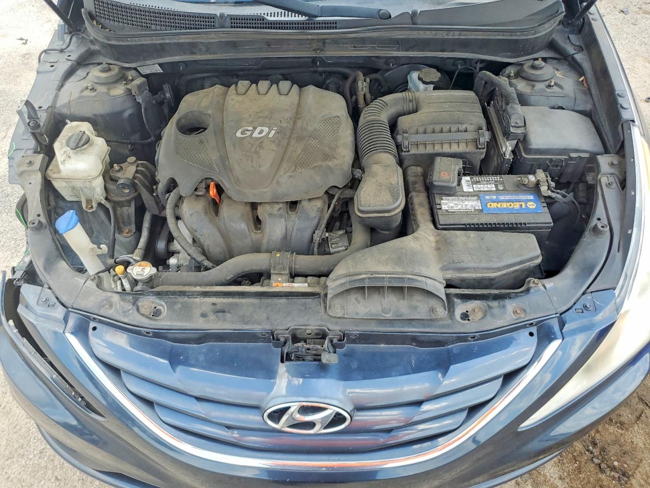 2013 Hyundai Sonata Gls Charcoal vin: 5NPEB4AC5DH659359
