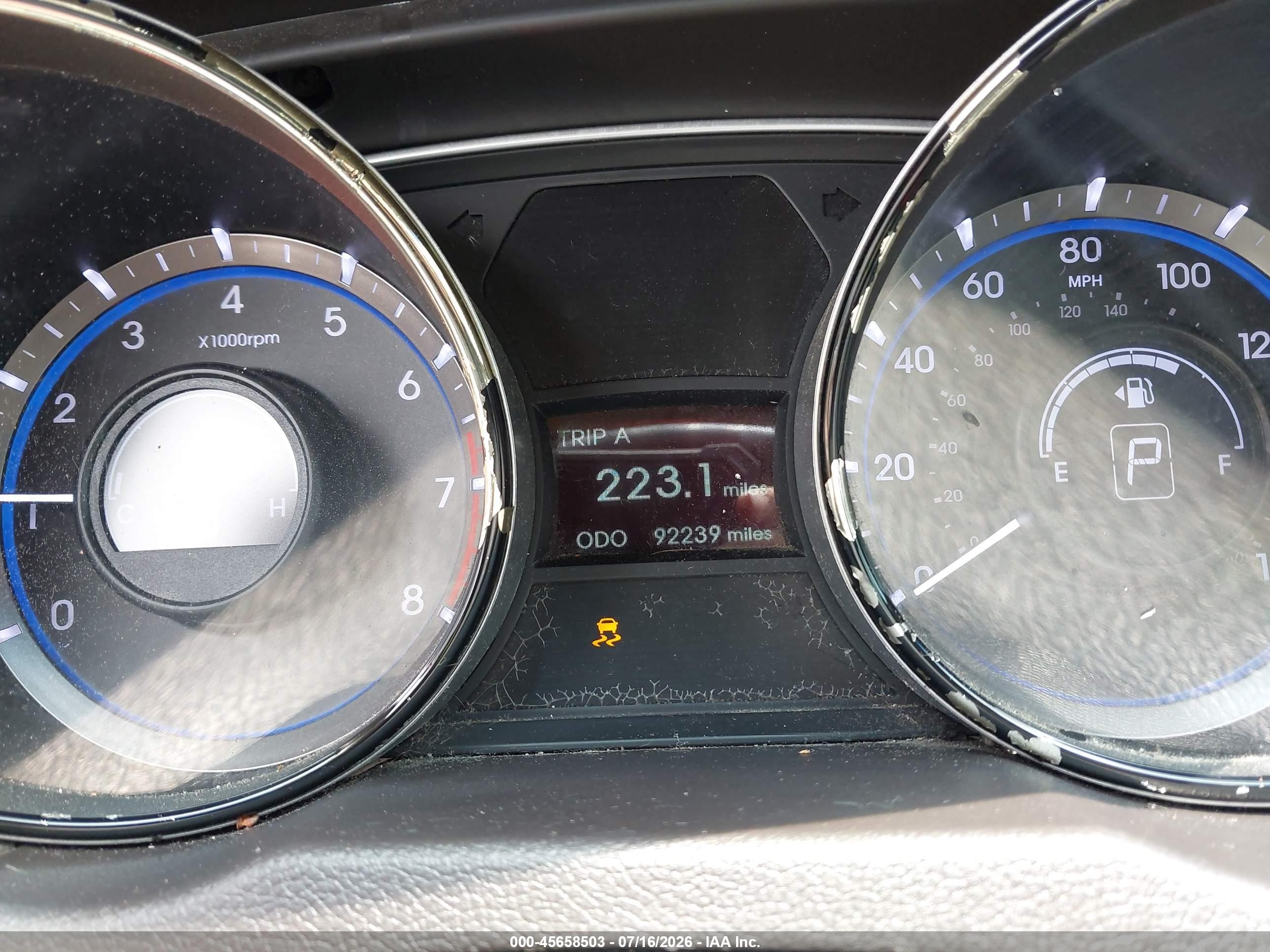 2013 Hyundai Sonata Gls Red vin: 5NPEB4AC5DH661077