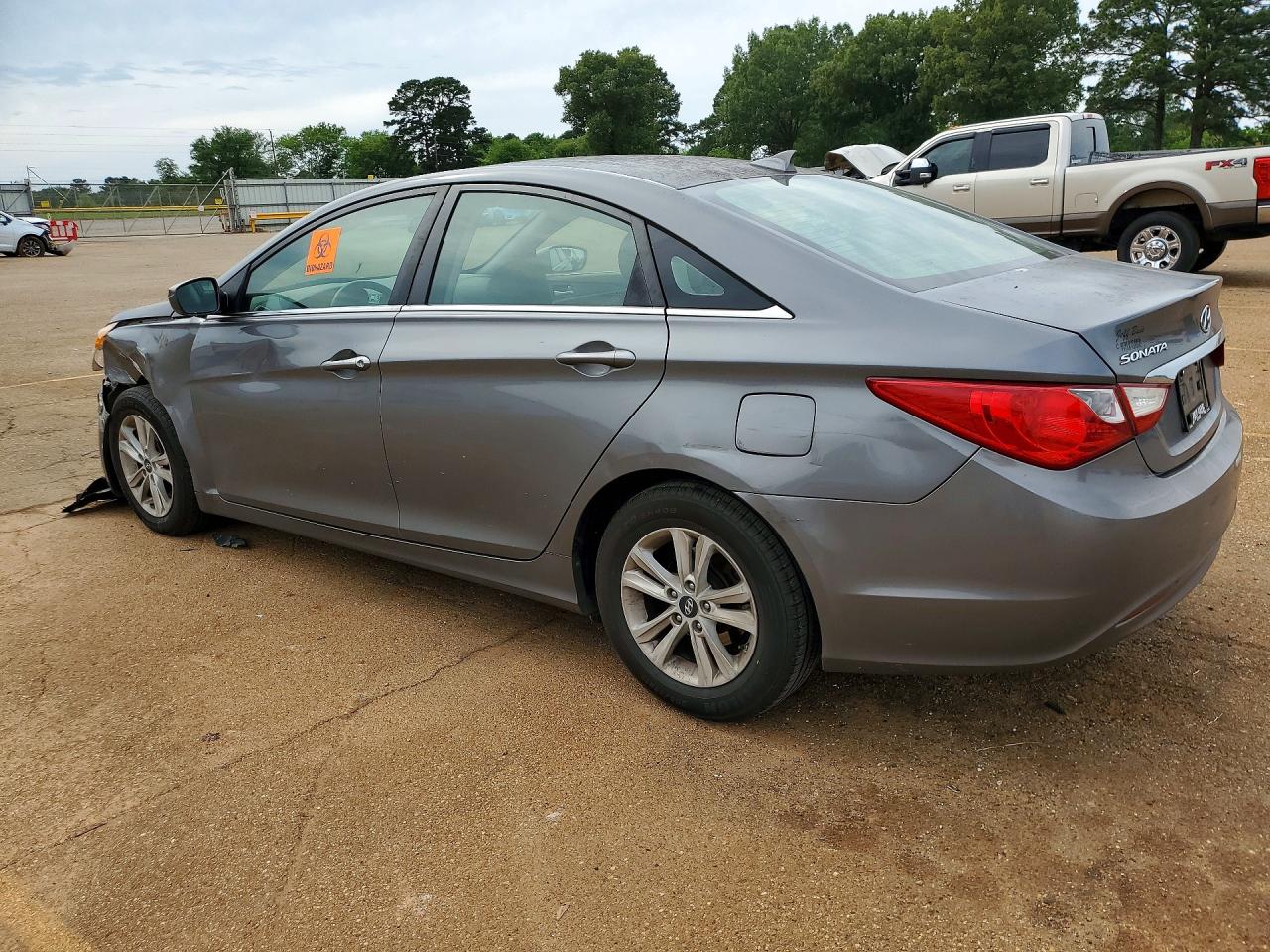 2013 Hyundai Sonata Gls Gray vin: 5NPEB4AC5DH665064