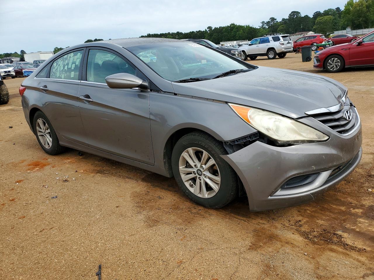 2013 Hyundai Sonata Gls Gray vin: 5NPEB4AC5DH665064