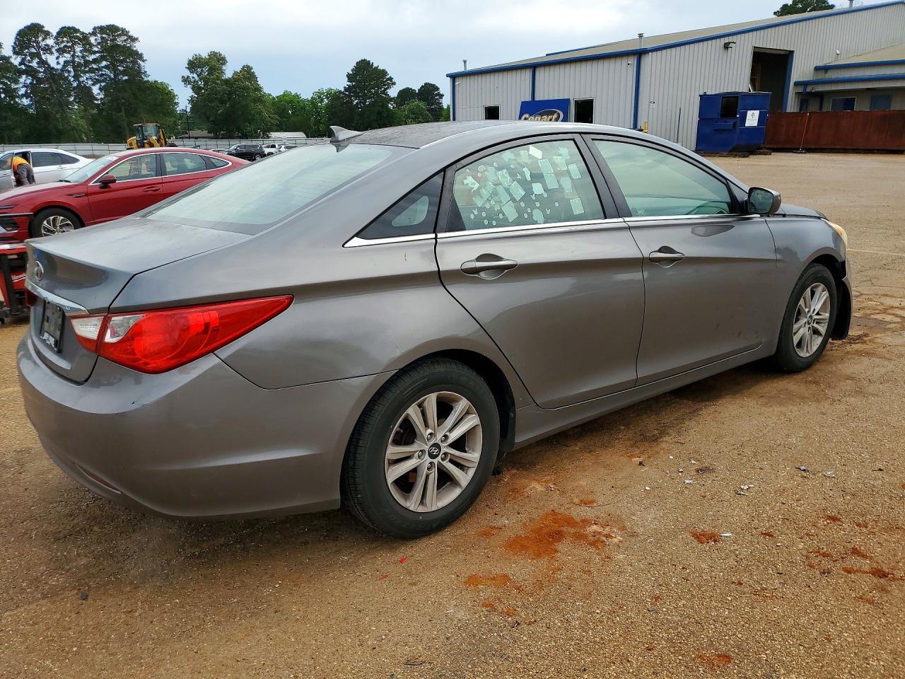 2013 Hyundai Sonata Gls Gray vin: 5NPEB4AC5DH665064