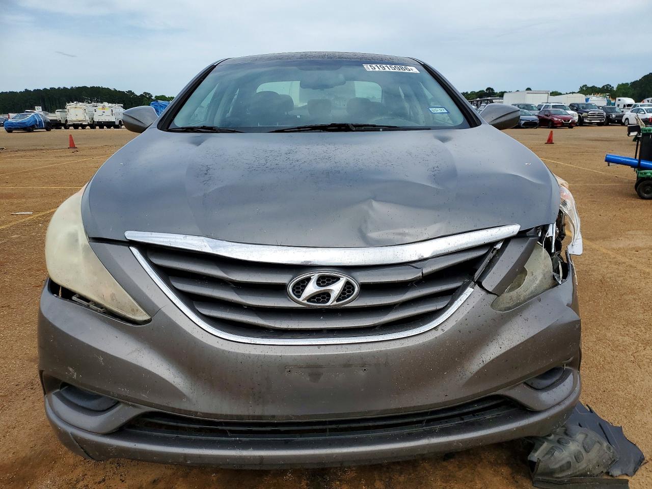 2013 Hyundai Sonata Gls Gray vin: 5NPEB4AC5DH665064