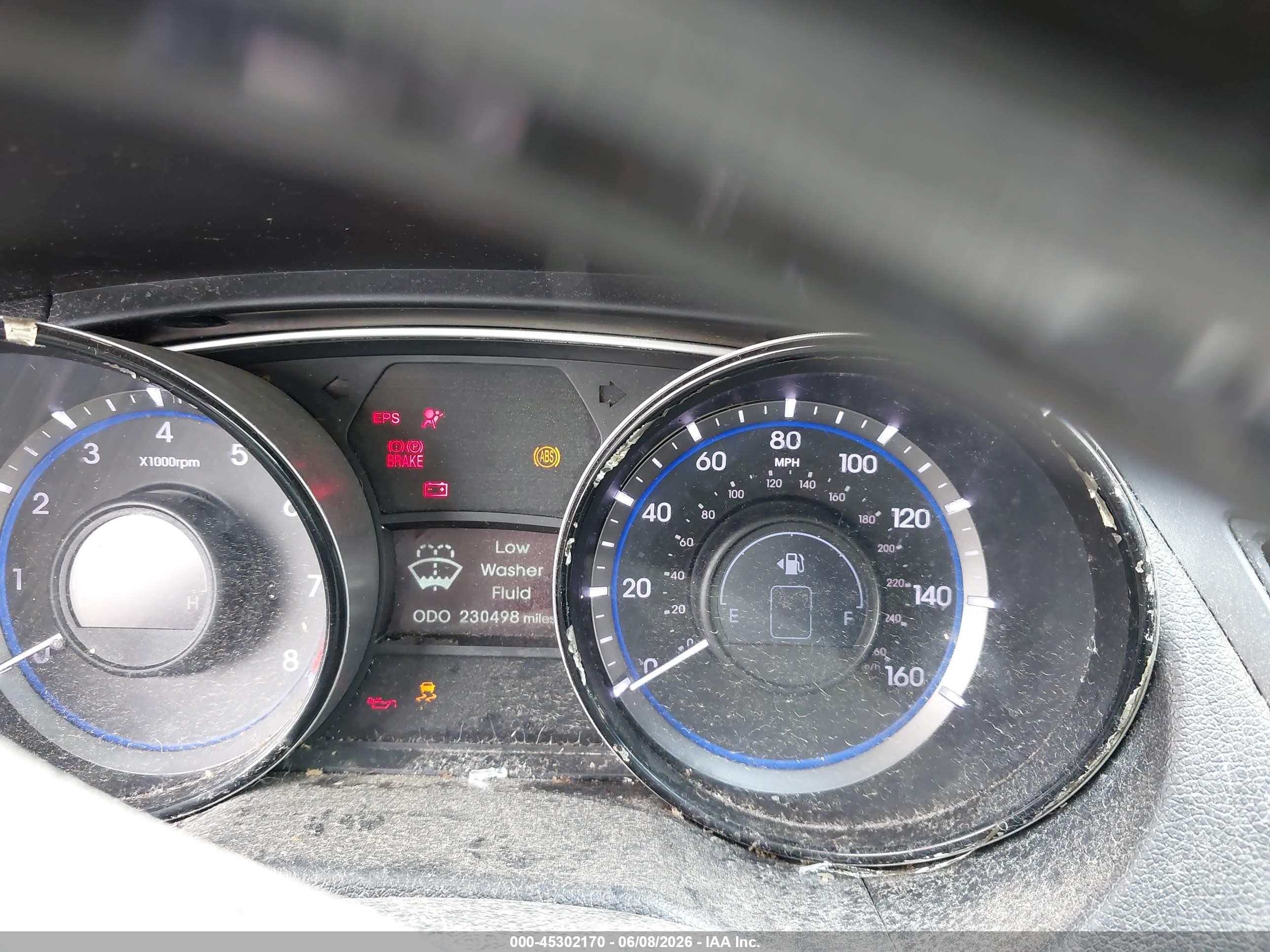 2013 Hyundai Sonata Gls Dark Blue vin: 5NPEB4AC5DH666604