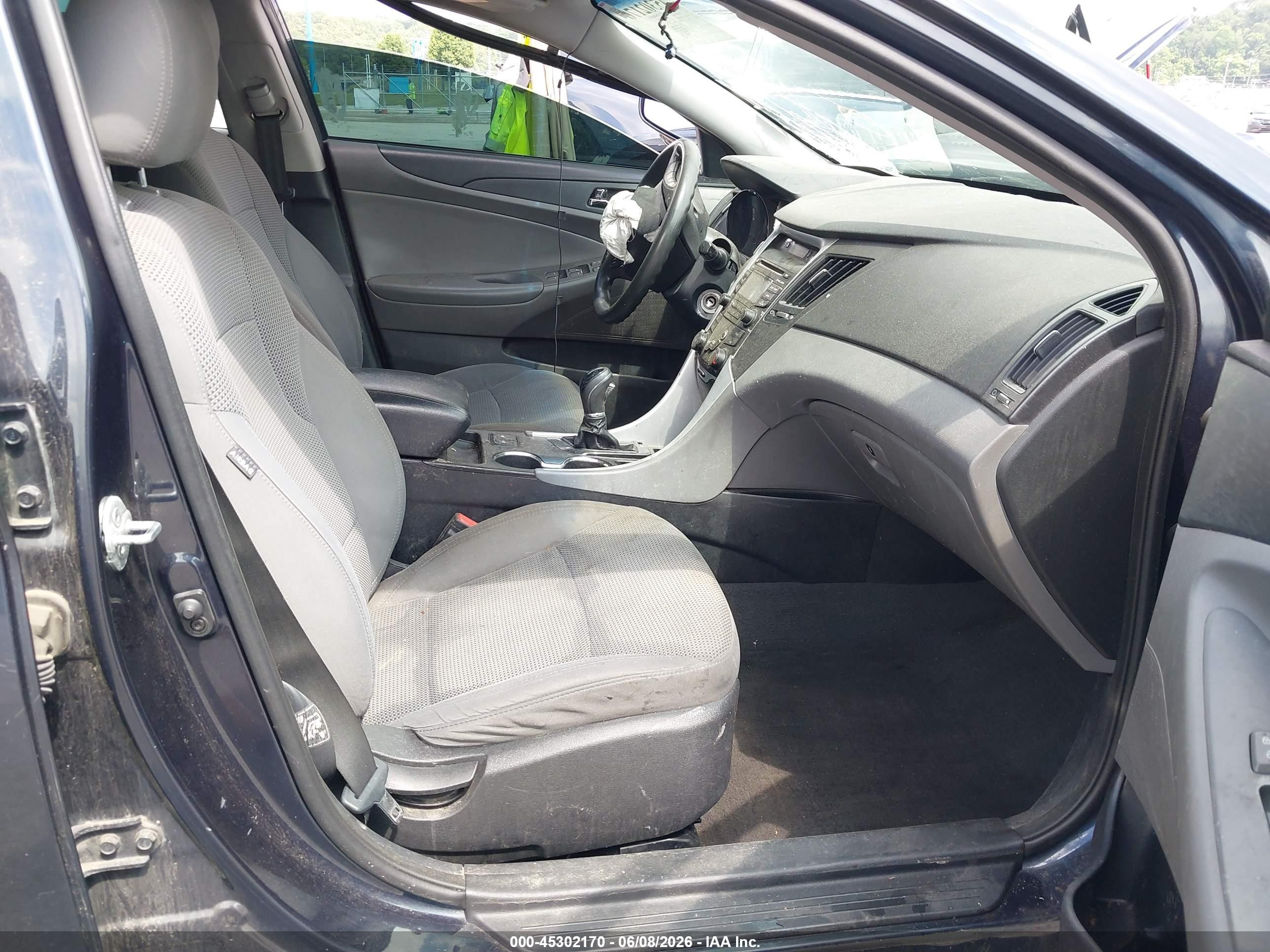 2013 Hyundai Sonata Gls Dark Blue vin: 5NPEB4AC5DH666604