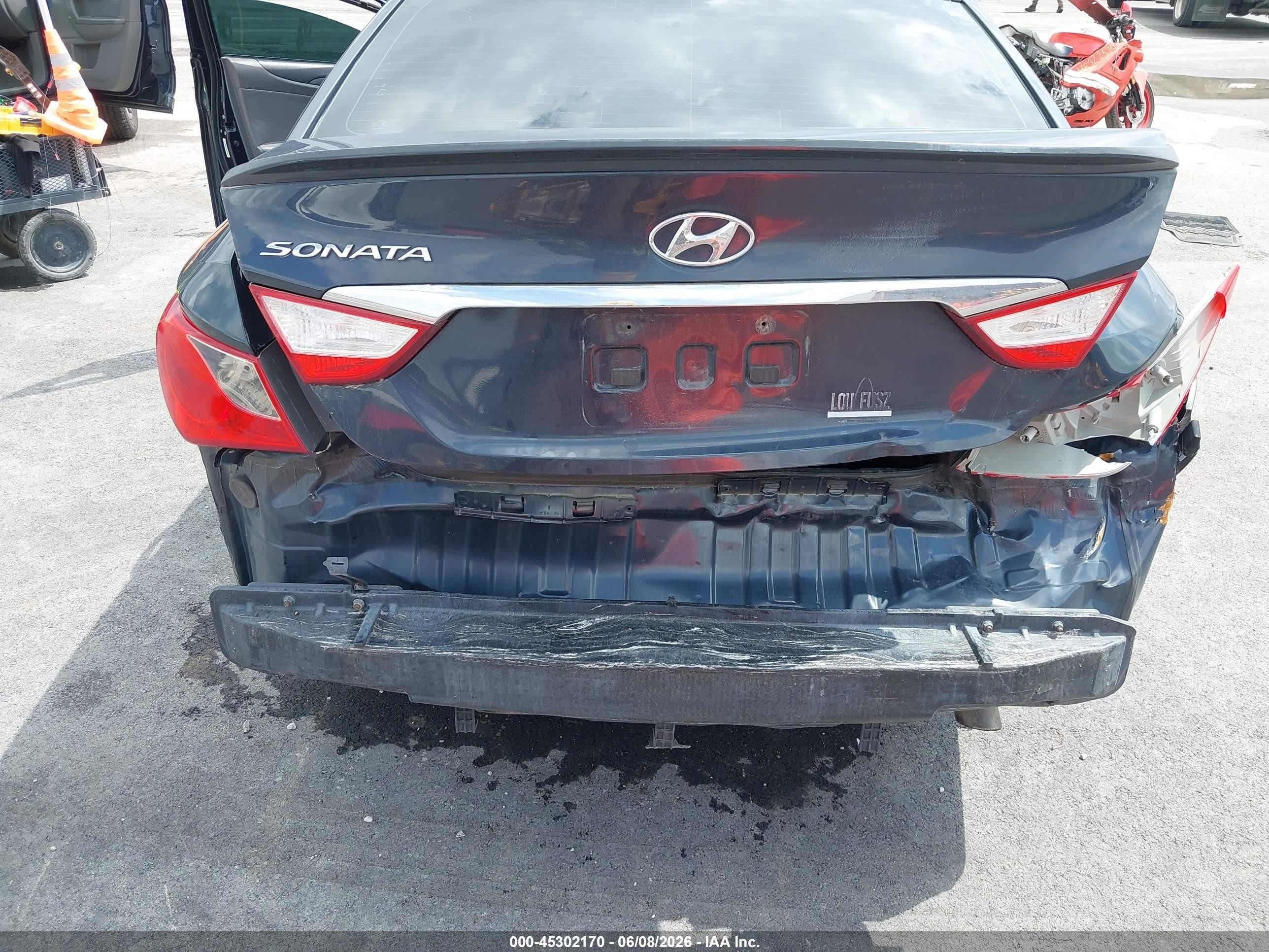 2013 Hyundai Sonata Gls Dark Blue vin: 5NPEB4AC5DH666604